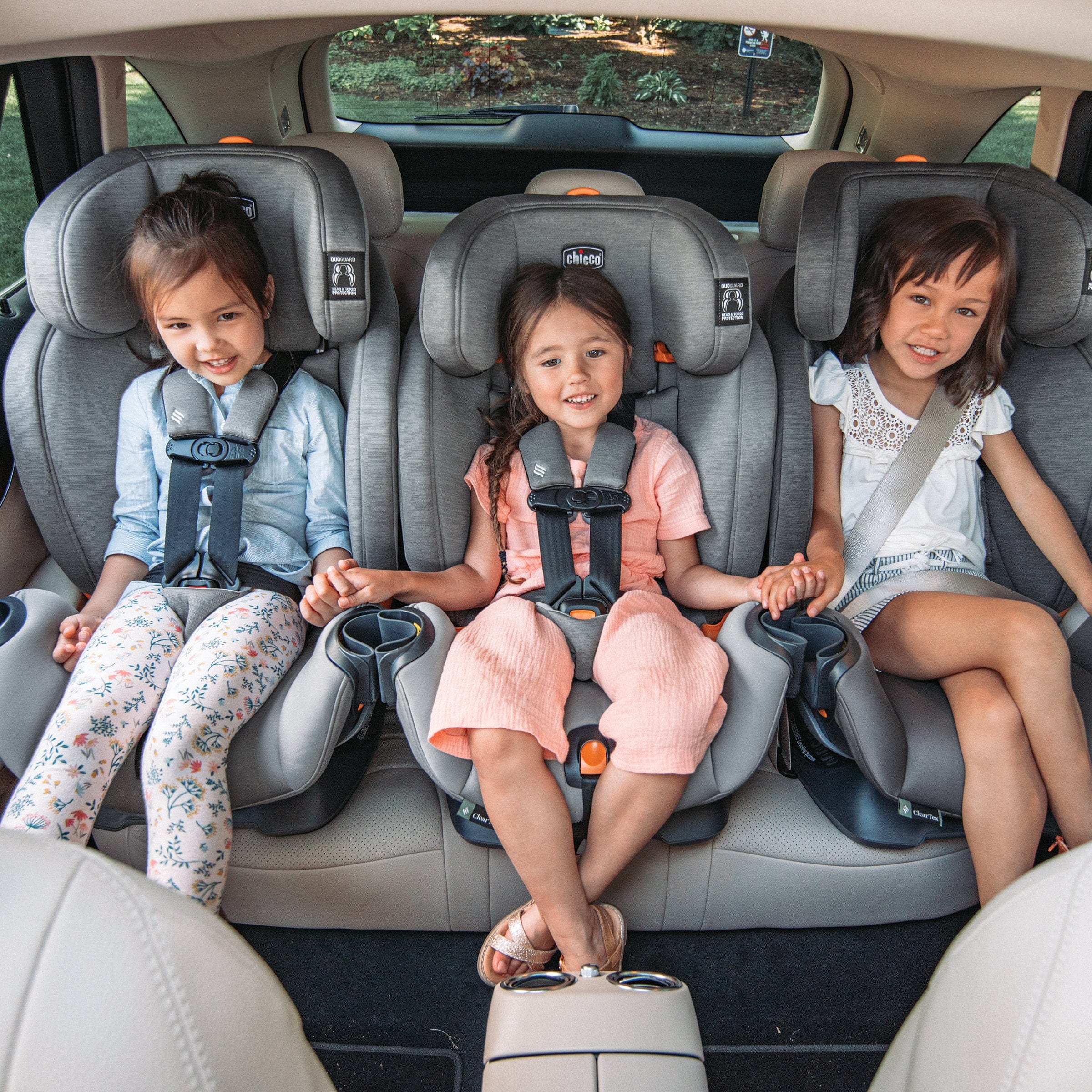Chicco OneFit ClearTex All-In-One Convertible Car Seat for Infants to Toddlers - Safe & Comfortable for Travel, School & Family Road Trips