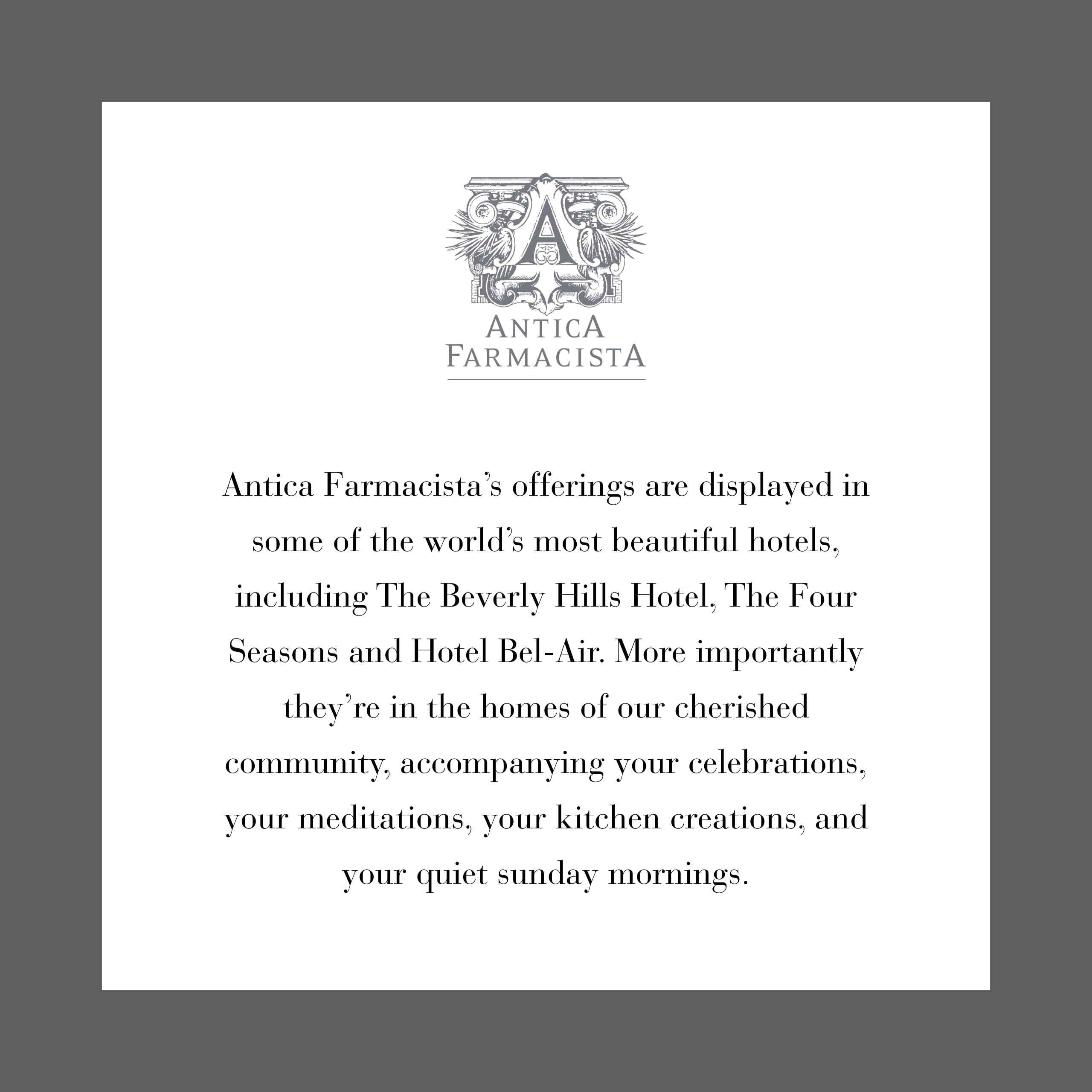 Antica Farmacista Luxury Gift Set - Reed Diffuser, Scented Candle & Decorative Tray | Perfect for Home Fragrance, Spa Relaxation & Thoughtful Gifting