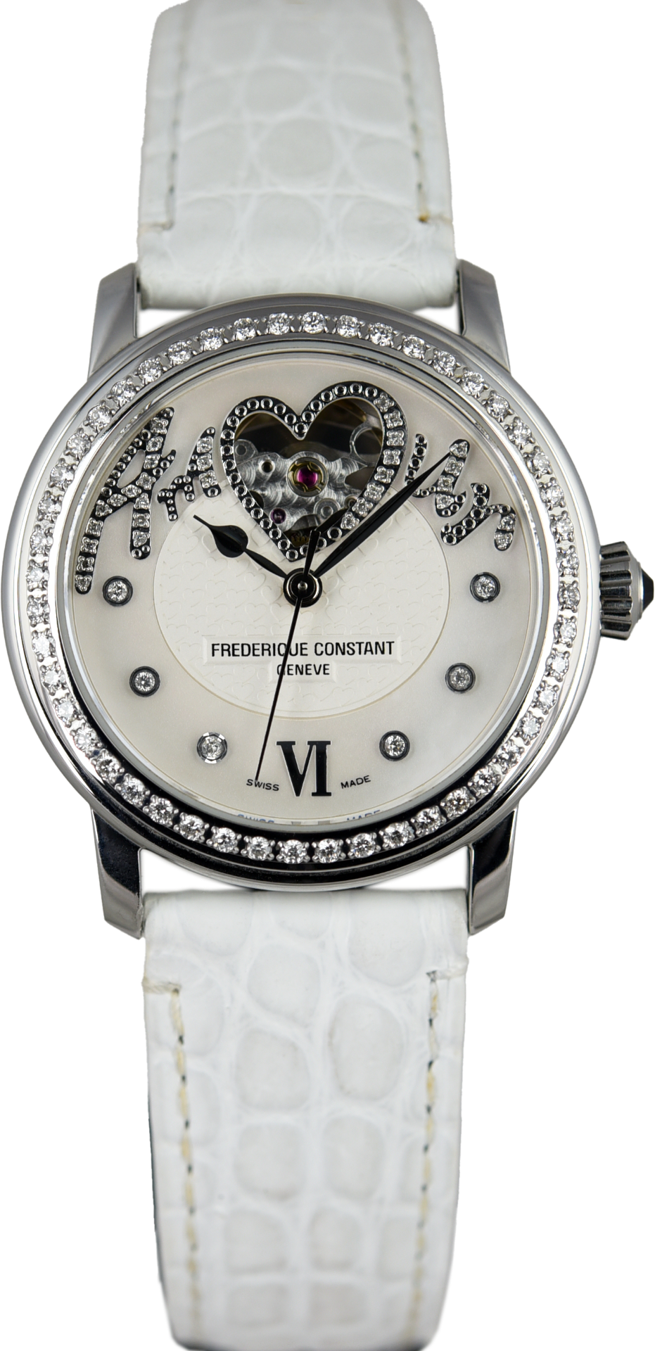 Frederique Constant Heart Beat Limited Edition FC-310SQ2PD6 Men's Watch - Pre-Owned Luxury Automatic Timepiece for Business & Formal Occasions