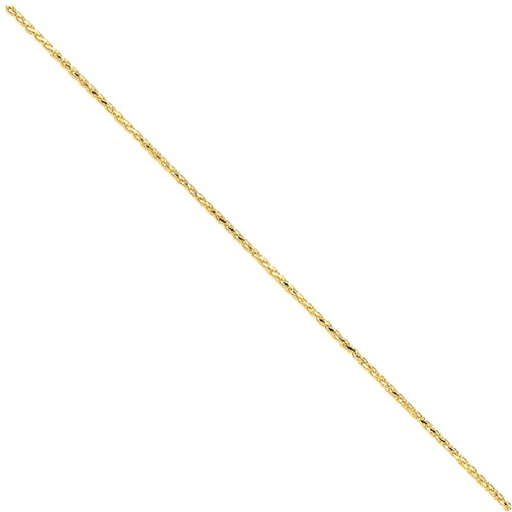 14K Solid Yellow Gold 1.25mm Spida Chain Anklet - Dainty Summer Beach Foot Jewelry for Women | Perfect for Vacations, Weddings & Boho Fashion
