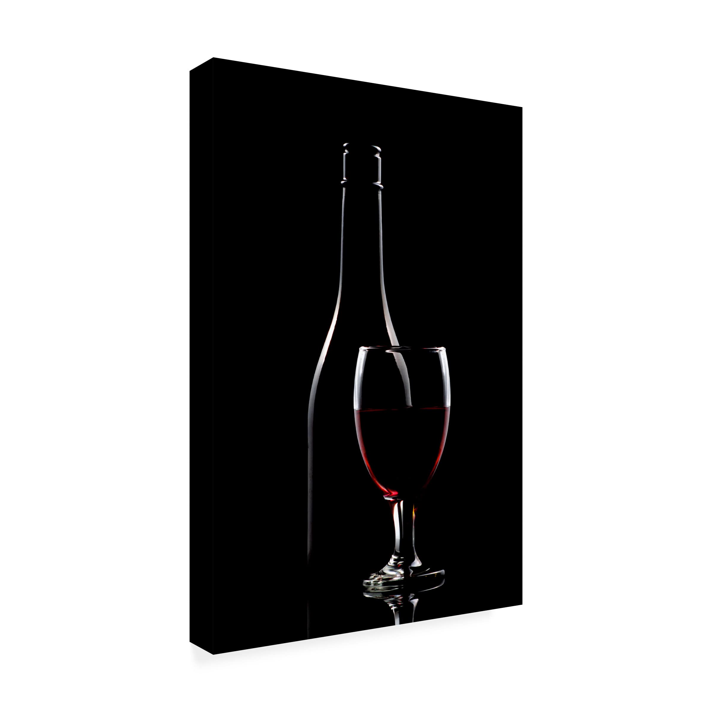 Trademark Fine Art 'Red Wine' Canvas Art Print by Edy Pamungkas - Premium Wall Decor for Living Room, Dining Room & Home Office