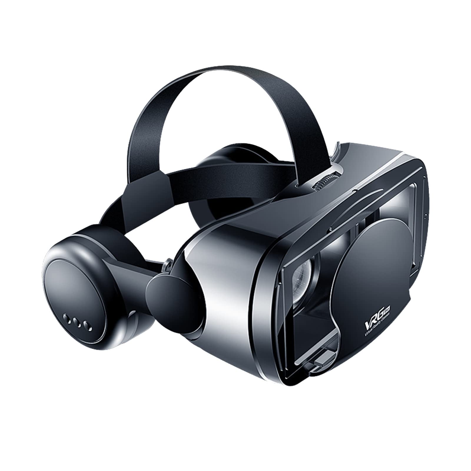 Kmonabie VR Headset for iPhone & Android - 3D Virtual Reality Glasses with Remote Control for IMAX Movies, Gaming & Immersive Experiences | Perfect for Home Entertainment, Travel & VR Exploration