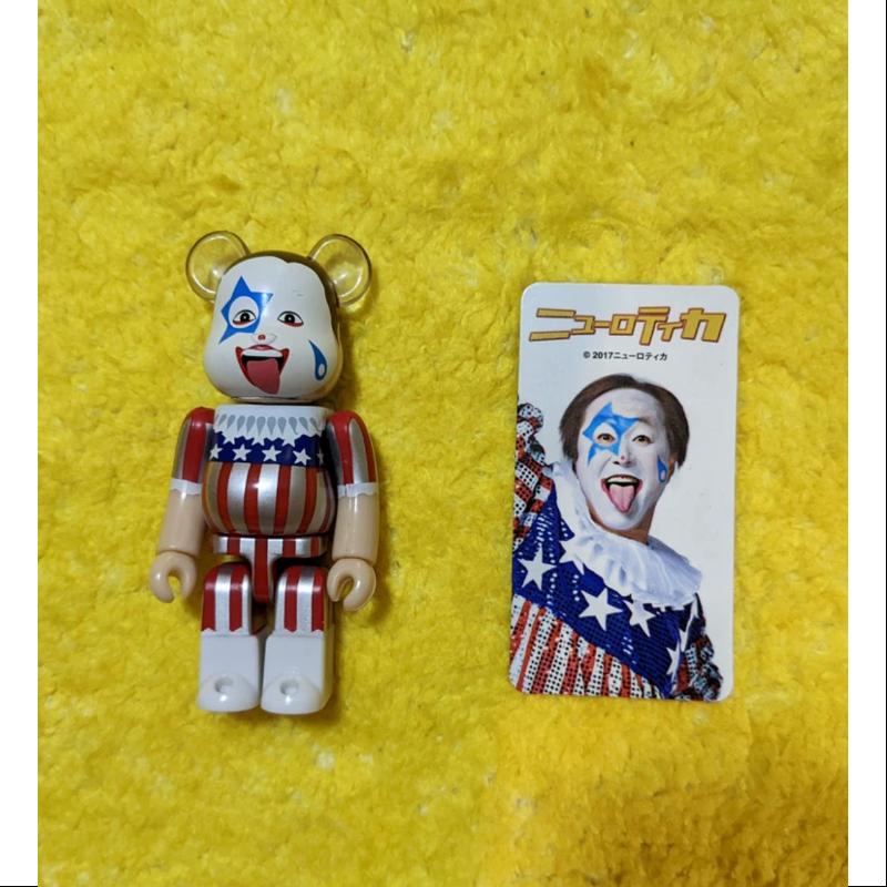 Bearbrick Series 35 ARTIST Rote'ka Atsushi Circus Clown Joker 100% Collectible Figure - Limited Edition Vinyl Art Toy for Display, Gift & Anime Collection