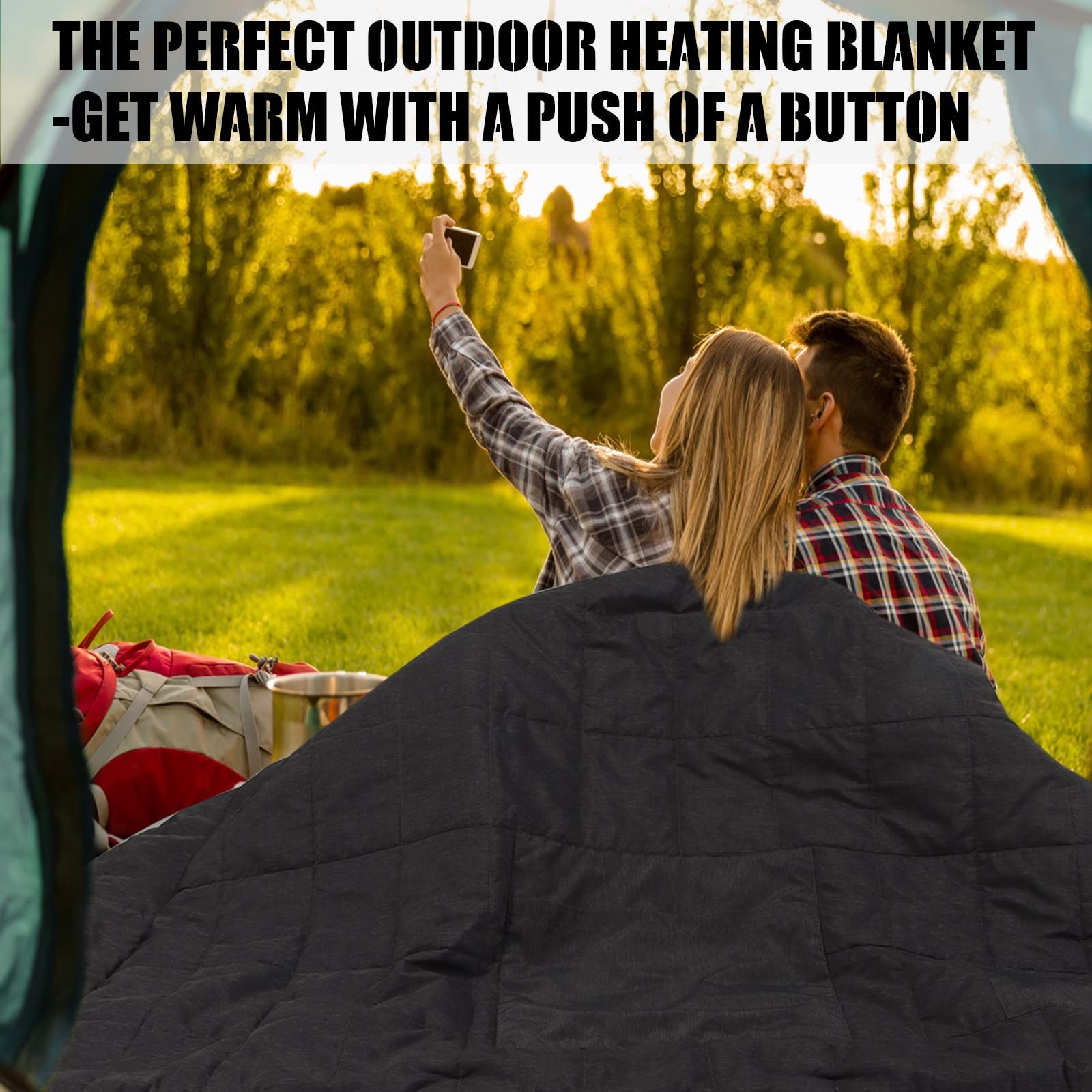 Battery Operated Heated Blanket 60