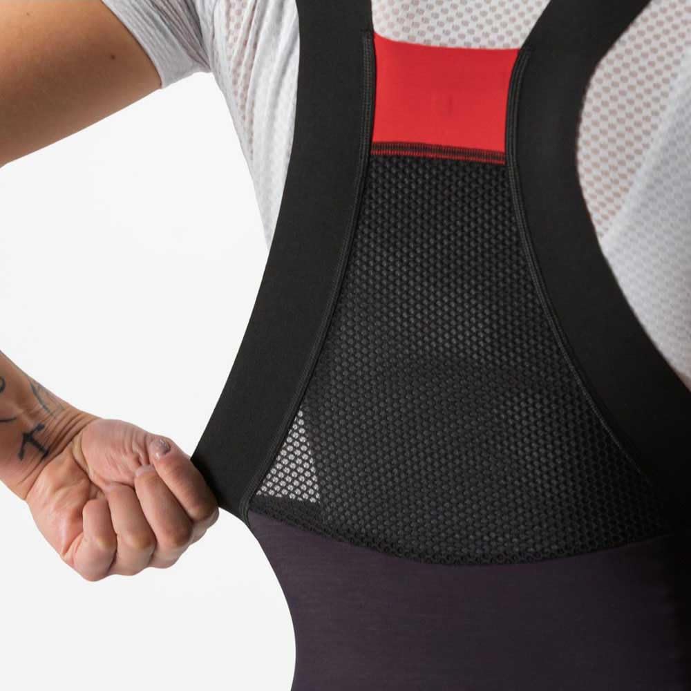 **Castelli Women's Sorpasso Ros Bib Shorts - High-Performance Cycling Shorts for Comfort & Speed - Perfect for Road Biking & Endurance Training**