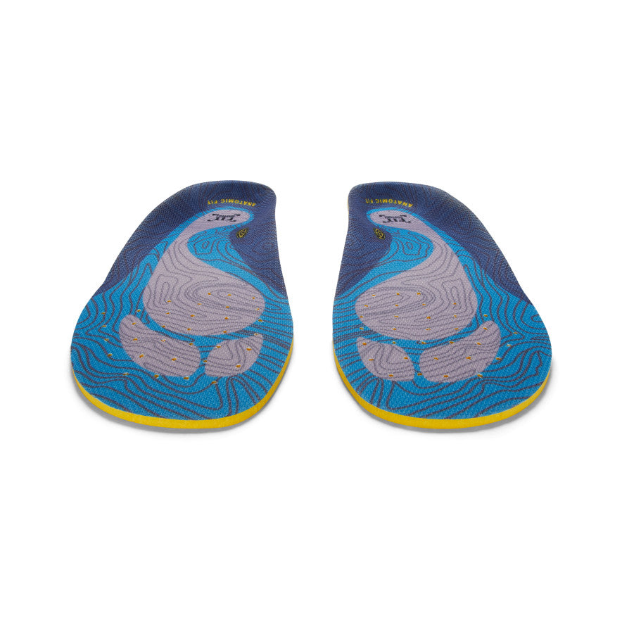Women's Outdoor K 10 Replacement Insoles - Comfortable Arch Support for Hiking & Running Shoes | Ocean Blue | Perfect for Trail Walking, Gym Workouts & All-Day Wear