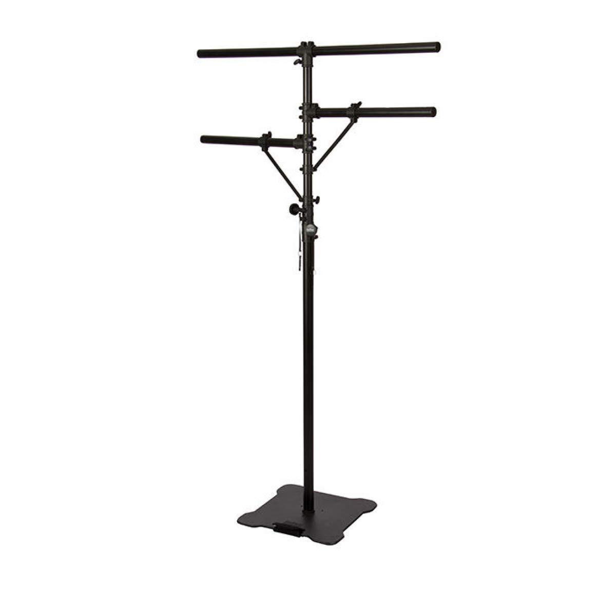 OnStage LS7920BLT Flat-Base Lighting Stand - Heavy Duty Adjustable Tripod for Studio & Live Performances - Perfect for Photography, Videography & Stage Lighting