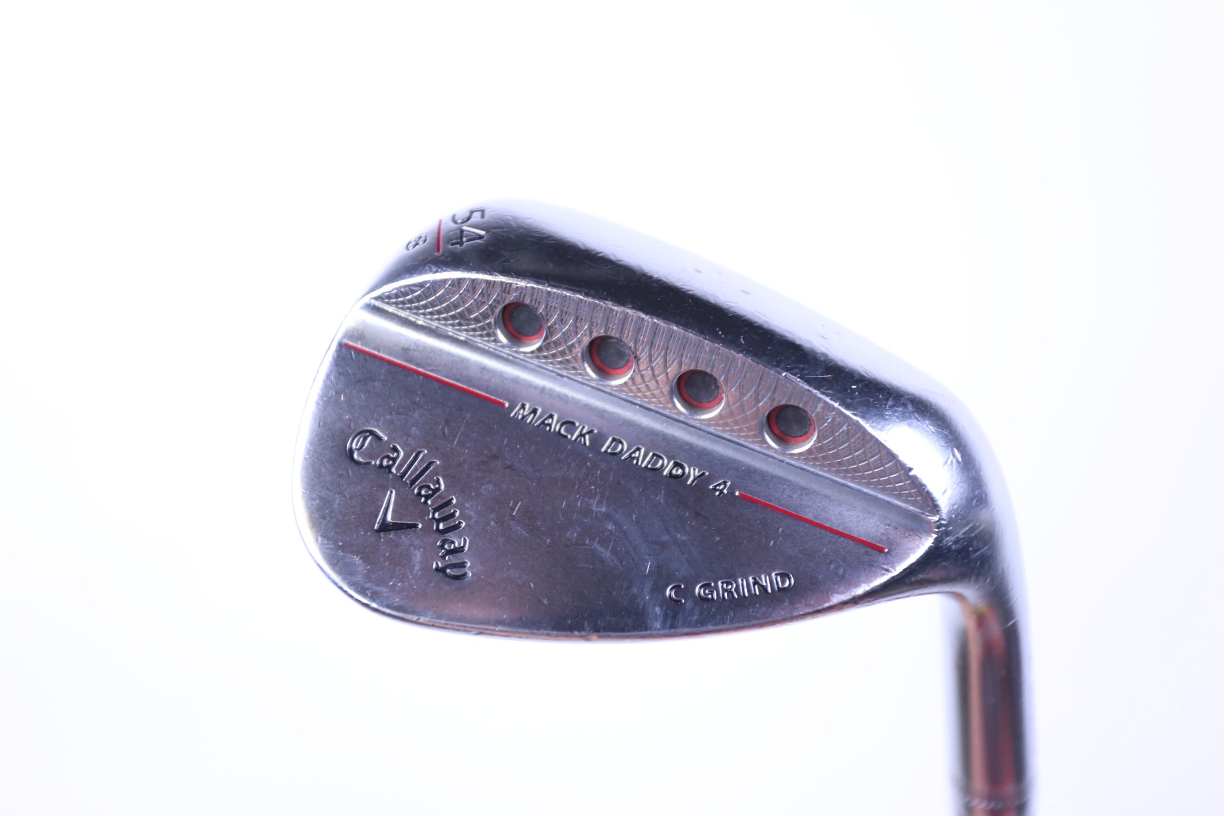 Used Callaway MD4 Chrome Sand Wedge Golf Club - Right Handed, 54 Degrees, Stiff Flex - Perfect for Bunker Shots & Short Game Improvement