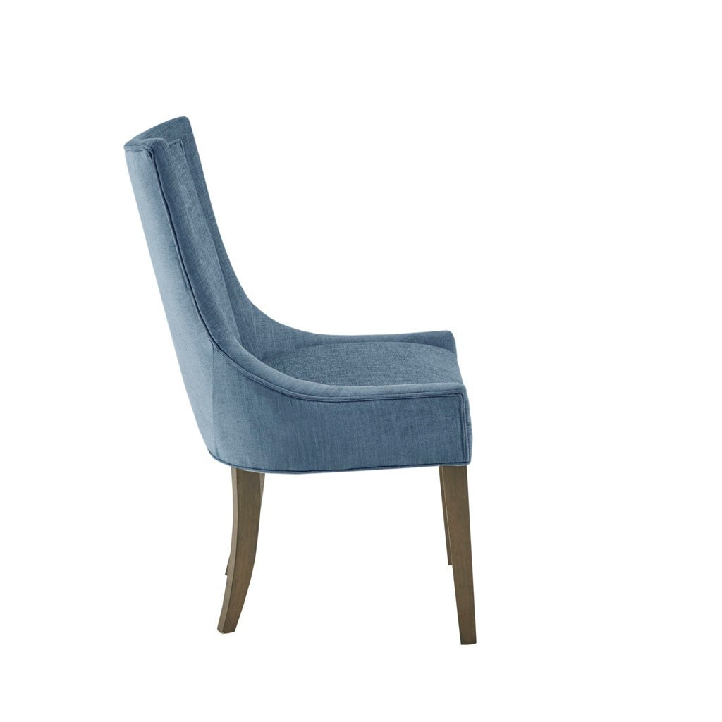 Modern Dining Side Chairs Set of 2 - Sturdy Wooden Kitchen Chairs with Padded Seats - Perfect for Dining Room, Breakfast Nook & Small Space Decor
