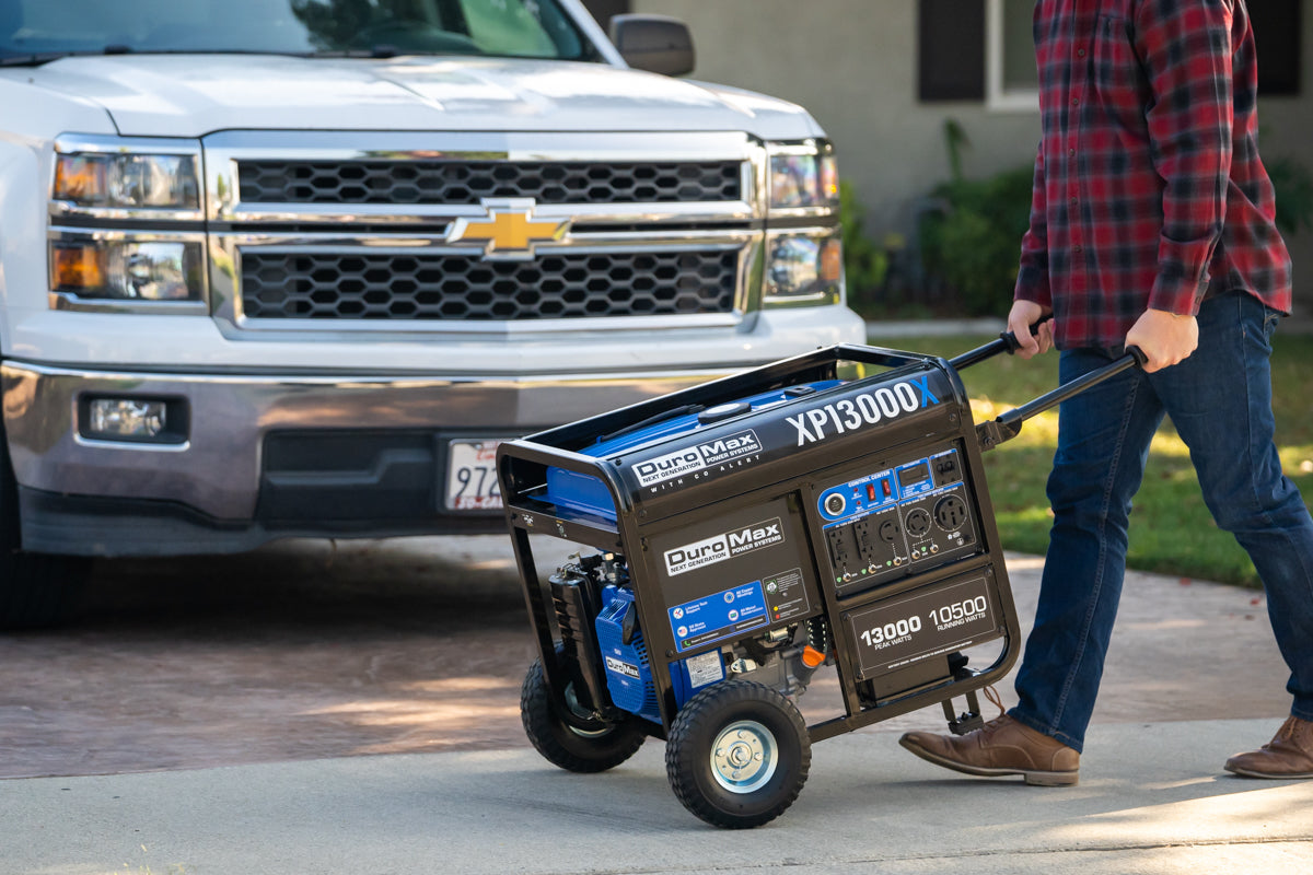 13,000W Portable Gasoline Generator with CO Alert - Reliable Backup Power for Home, Camping & Outdoor Emergencies