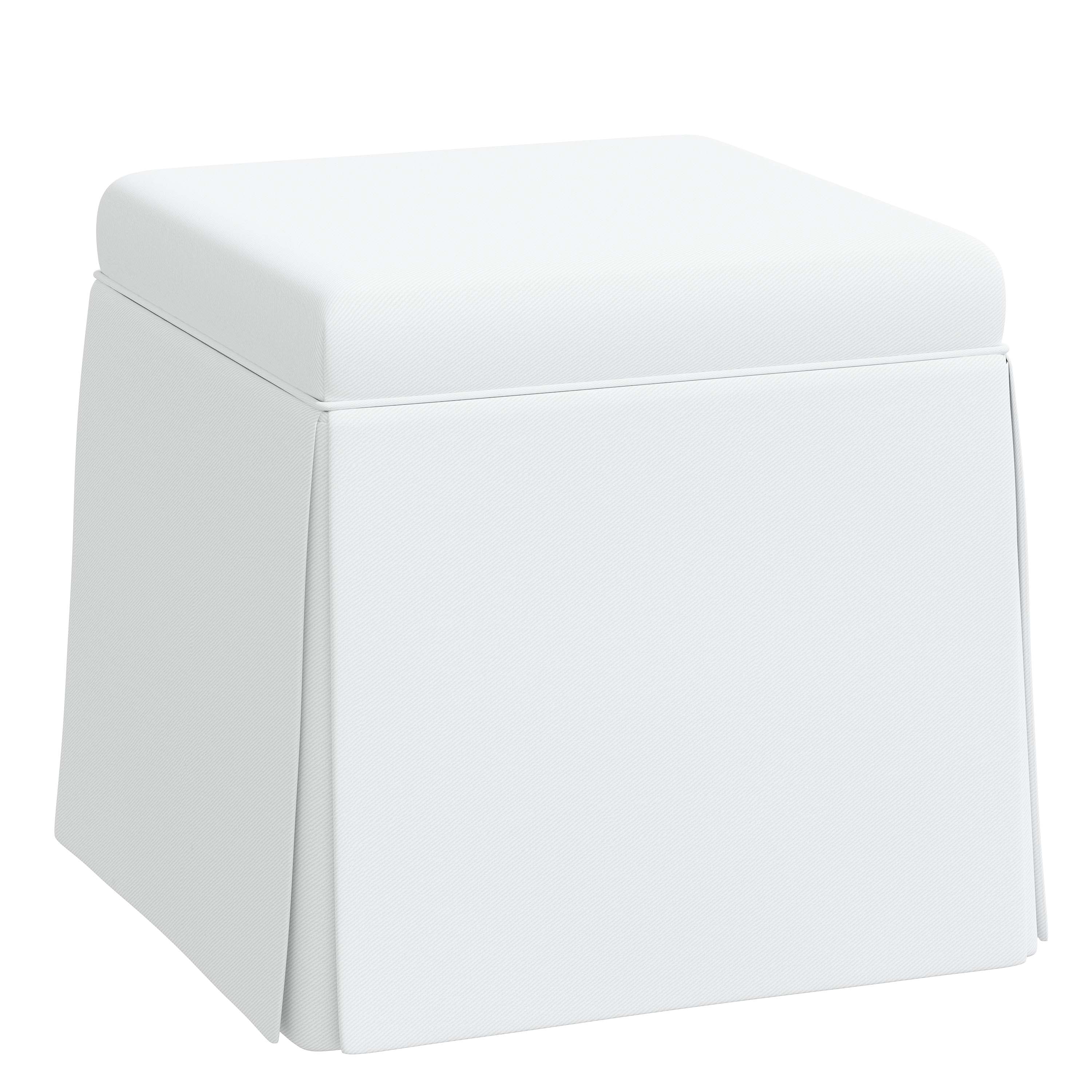 Hadley Storage Ottoman - Versatile Footrest, Bench & Hidden Storage for Living Room, Bedroom & Home Decor - Perfect for Extra Seating & Organization