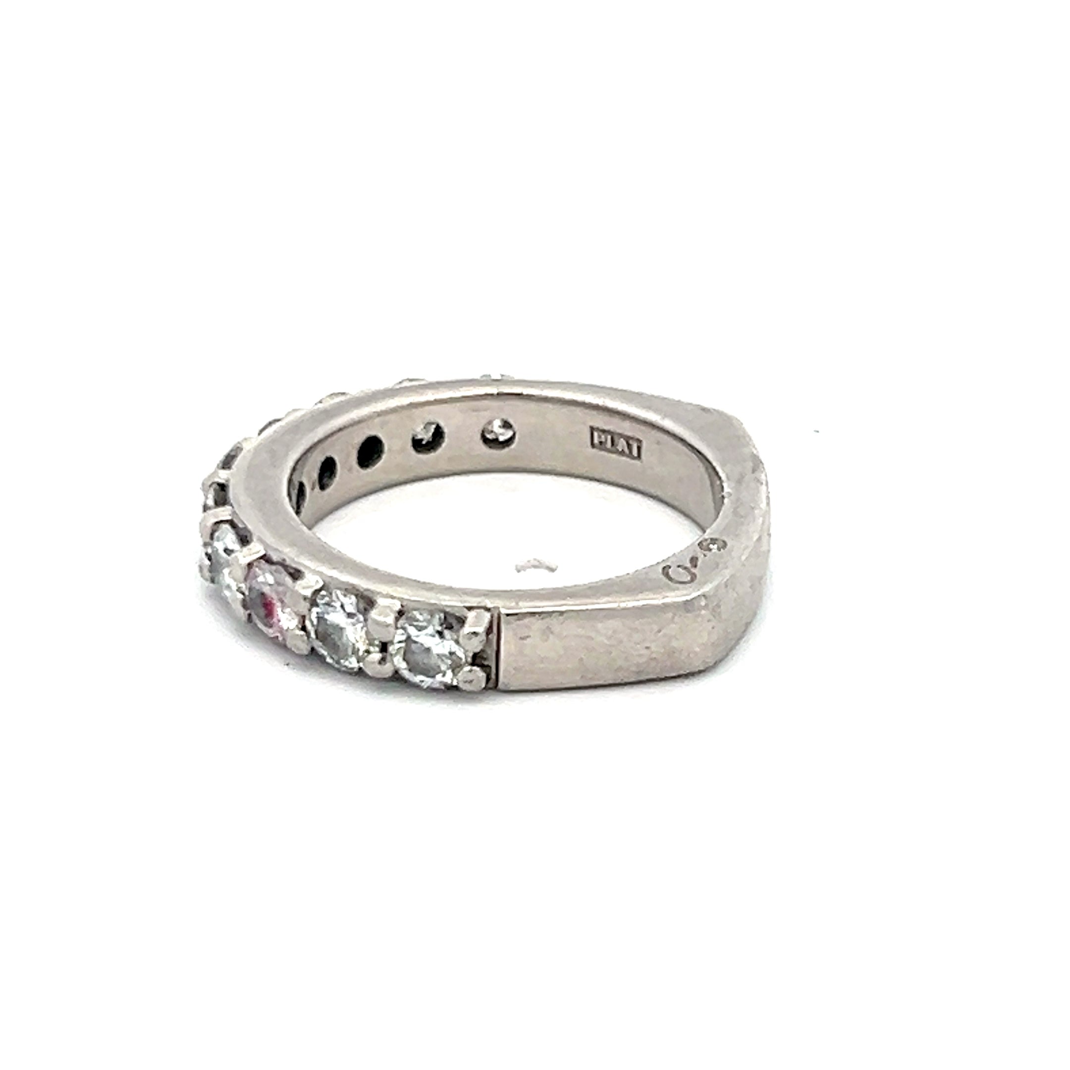 1.00 Carat Round Brilliant I VS1 Diamond Platinum Band Ring - Elegant Engagement & Wedding Ring for Women - Perfect for Proposals, Anniversaries and Special Occasions