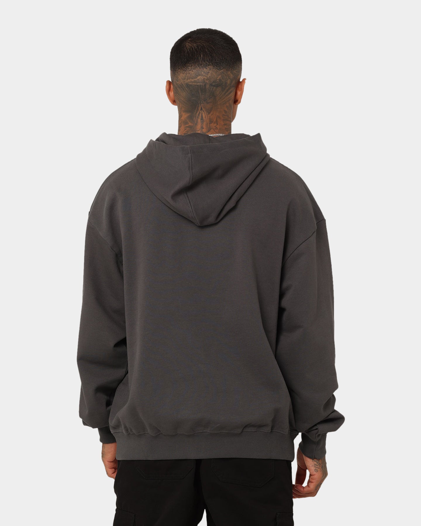 Vintage 404 Night Rider Hoodie - Charcoal Grey Pullover for Men & Women | Retro Streetwear, Casual Wear & Motorcycle Riding