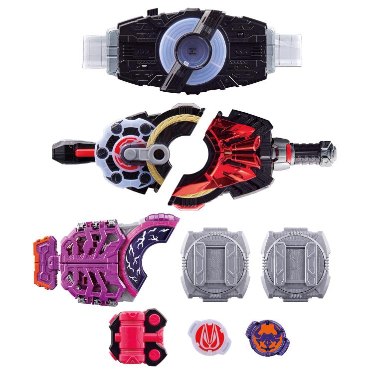Bandai DX Kamen Rider Geats Desire Driver & Zombie Raise Buckle Set with Belt Holder | Premium Japanese Tokusatsu Action Figure Collectible | Cosplay, Display & Role Play Gift for Anime Fans