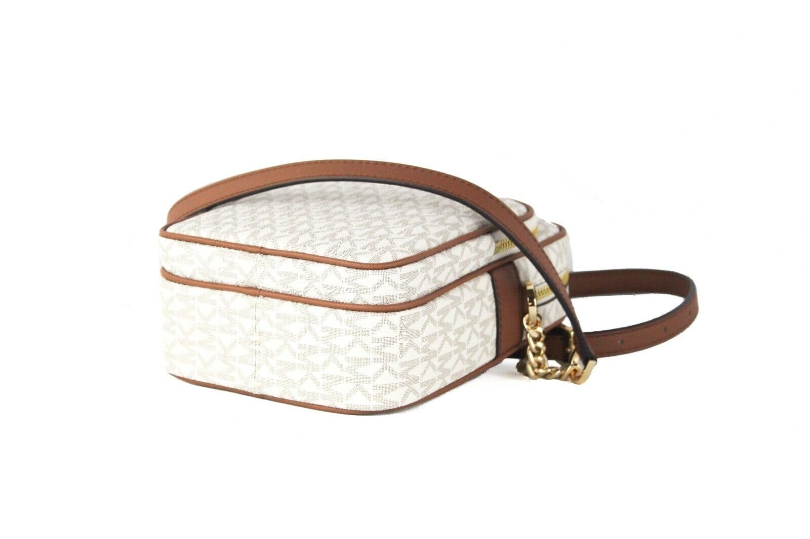 Michael Kors Jet Set Travel Medium Logo Crossbody Bag for Women - Stylish Designer Handbag with Adjustable Strap, Perfect for Work, Travel & Everyday Use