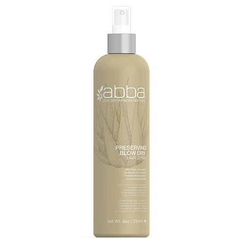 Abba Pure Style Hair Spray 8 oz - Lightweight Hold & Shine for All Hair Types - Perfect for Styling, Volume & Frizz Control