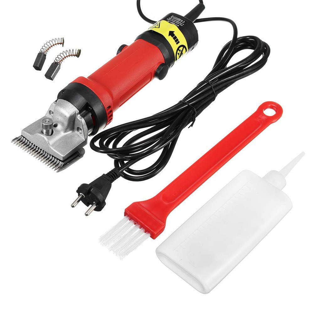 Professional 500W Heavy Duty Electric Horse Hair Clipper - 6-Speed Adjustable Low Vibration Equine Shears for Grooming Horses, Pets & Livestock - Perfect for Stable, Farm & Show Preparation