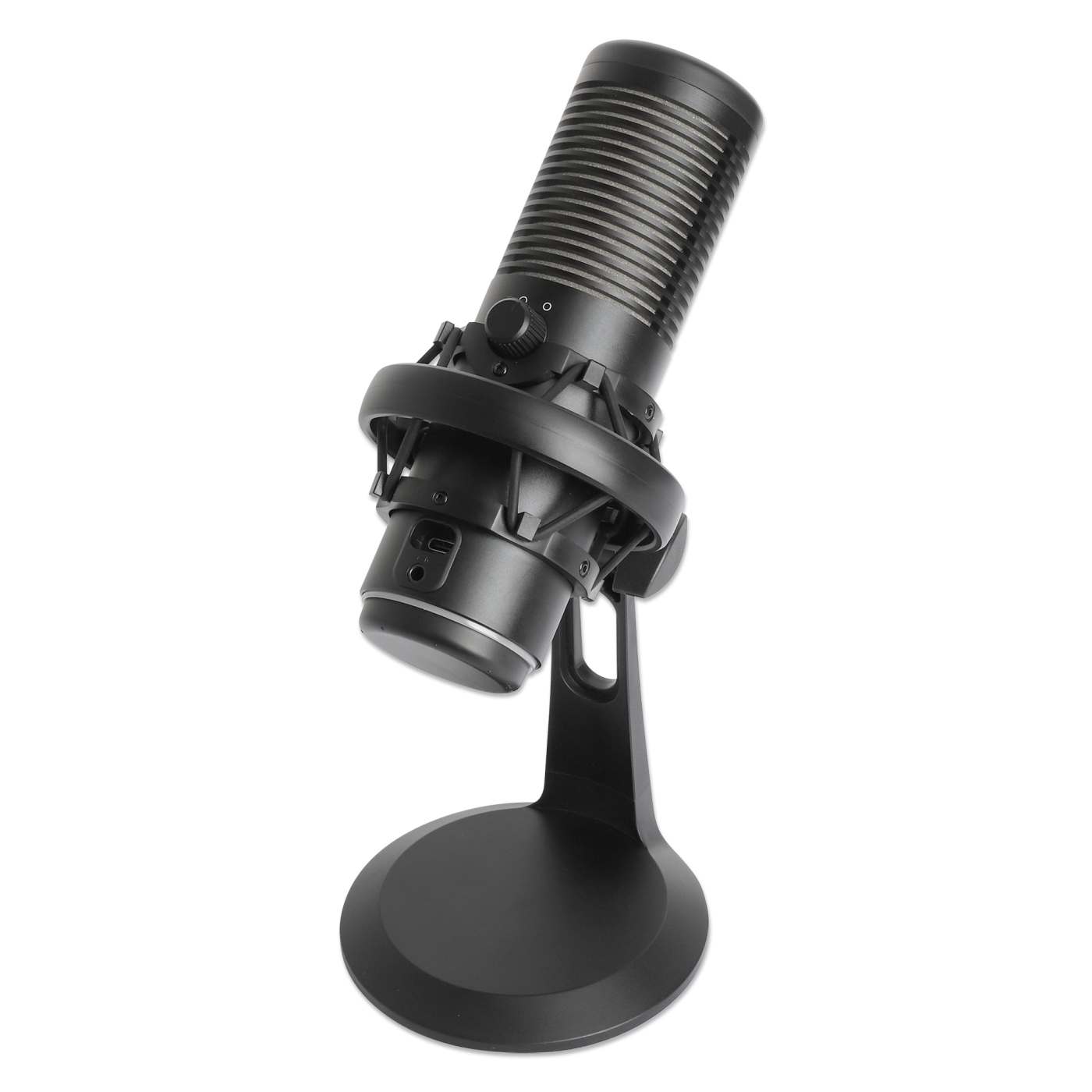 Professional RGB LED USB Condenser Microphone with Noise Cancellation - Perfect for Streaming, Gaming, Podcasting & Home Studio Recording