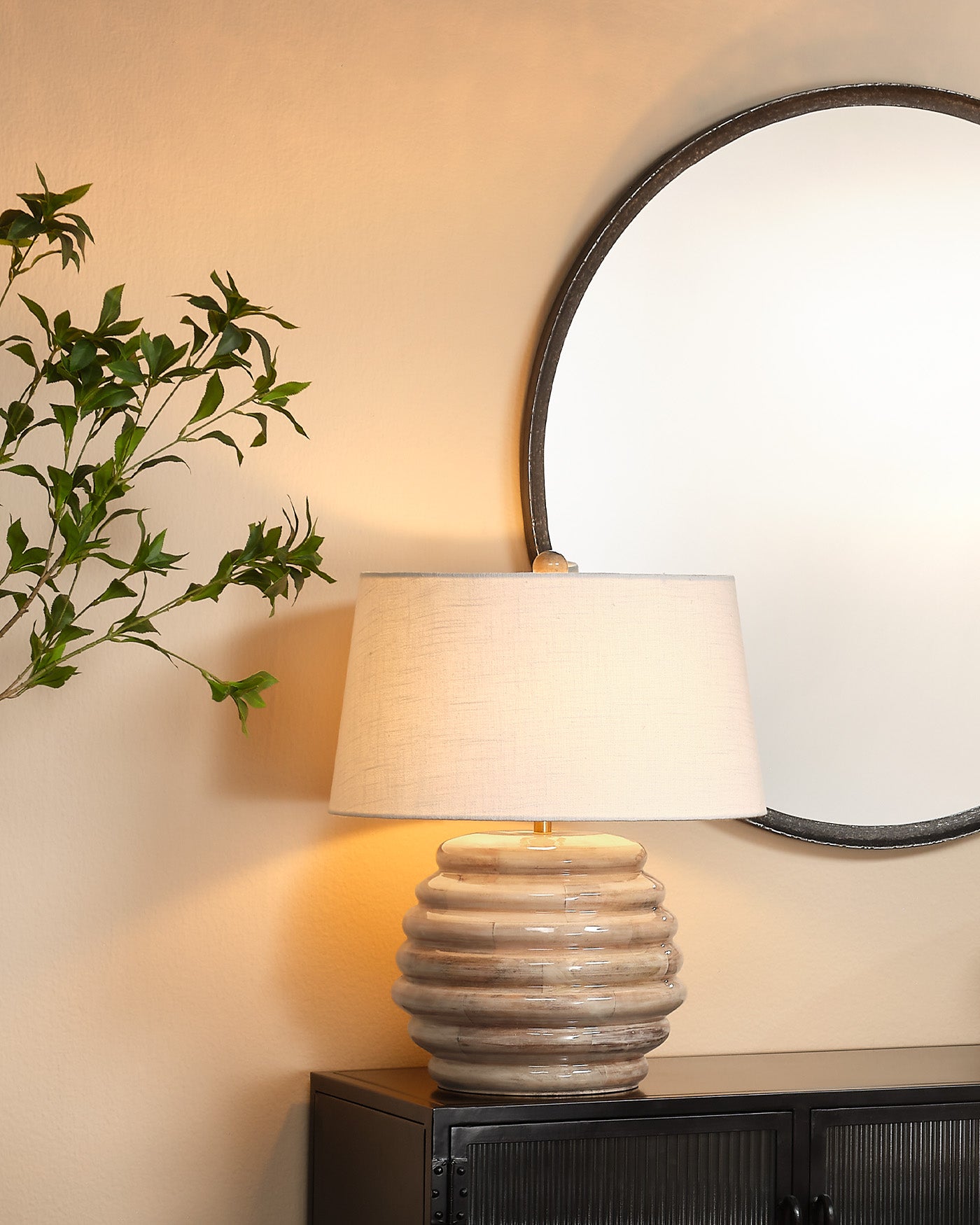 Soroban Table Lamp - Modern LED Desk Light with Adjustable Brightness for Home Office, Study, and Bedroom - Perfect for Reading, Working, and Relaxing