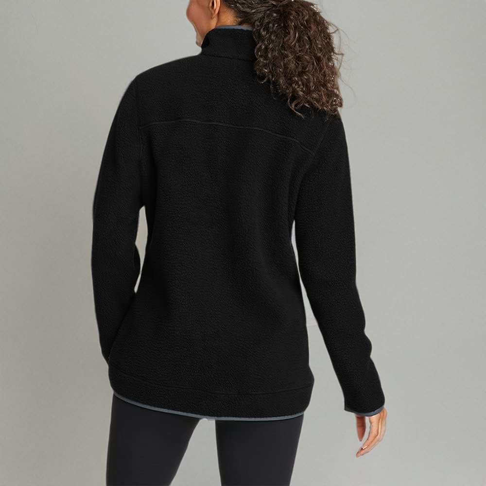 Eddie Bauer Women's Quest 300 Fleece Jacket - Lightweight Warm Winter Coat for Hiking, Camping & Outdoor Activities
