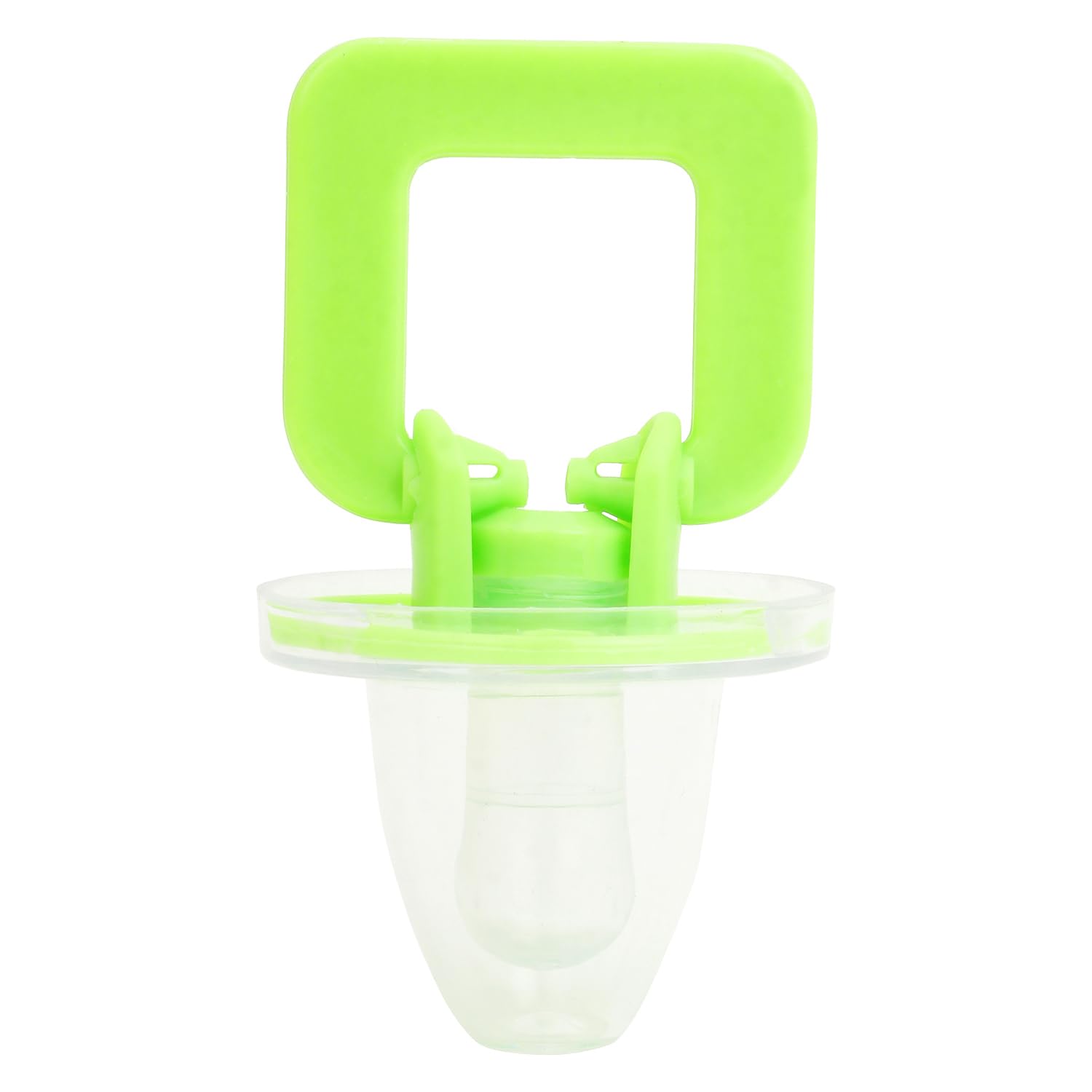 Kritiu Banana Shape Baby Brush & Pacifier Set - Soft Silicone Teething Toy for Infants | BPA-Free, Non-Toxic & Easy to Clean | Perfect for Soothing Sore Gums & Oral Care (Pink & Green) | Ideal for Newborns, Travel & On-the-Go Parenting