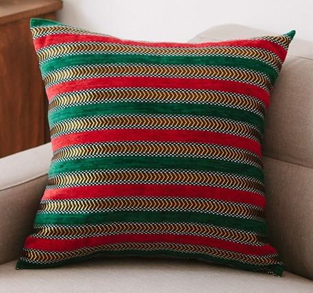 Bohemian Style Chenille Throw Pillow Covers for Living Room - Decorative Sofa Pillows for Couch, Bed & Home Decor - Soft & Stylish Accent Pillows for Boho Chic Interior Design