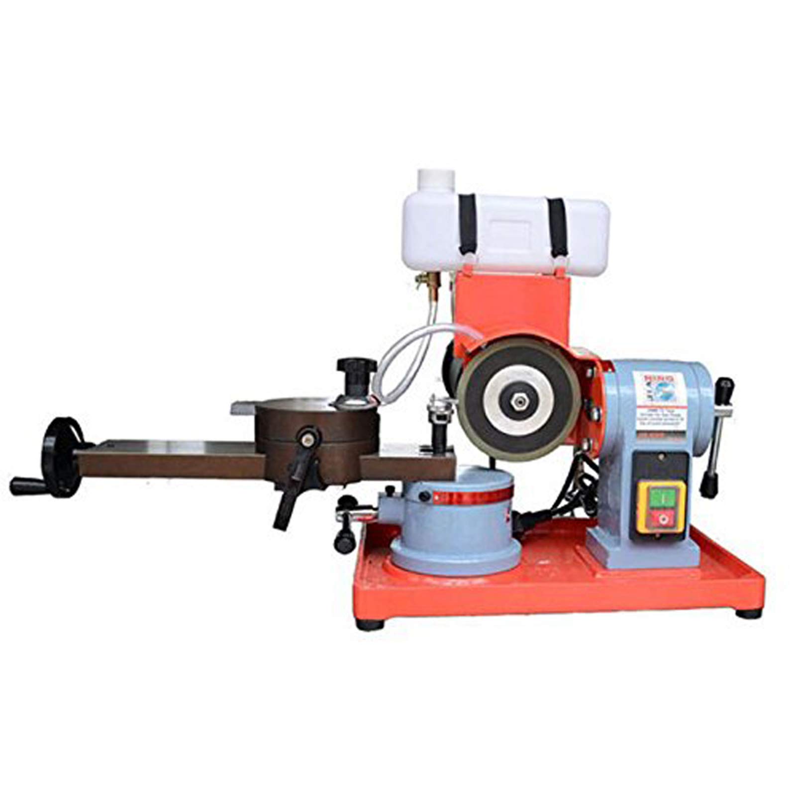 TECHTONGDA 110V Circular Saw Blade Sharpener with Water Injection - 125mm/4.9in Rotary Angle Grinder for Carbide Tipped Blades | Professional Tool for Woodworking & Metal Cutting | Perfect for Workshop & DIY Projects