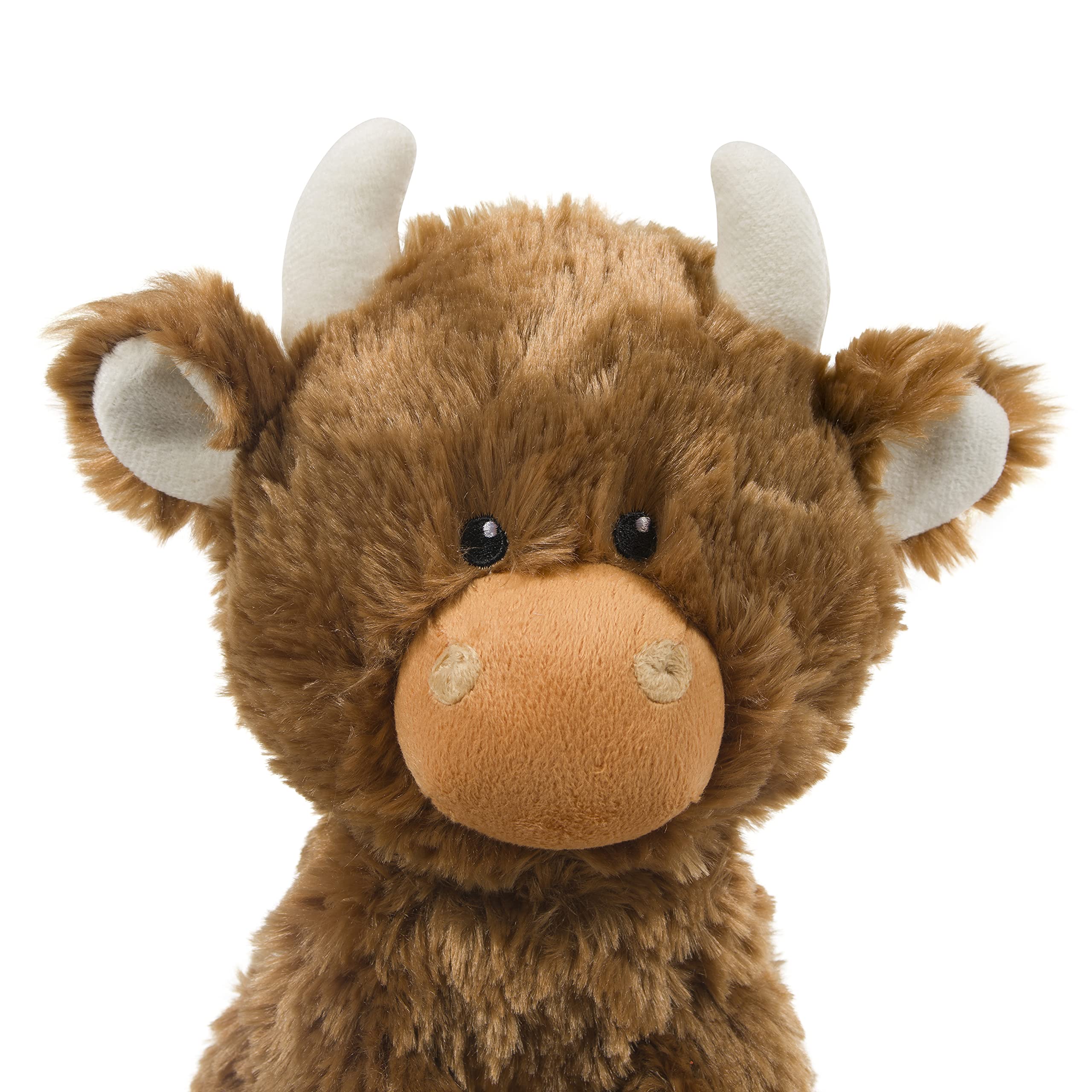 Premium Highland Cow Plush Dog Toy - Soft & Durable Chew Toy for Small & Large Dogs | Perfect for Playtime, Cuddling & Training | Petface Farmyard Buddies Hetty