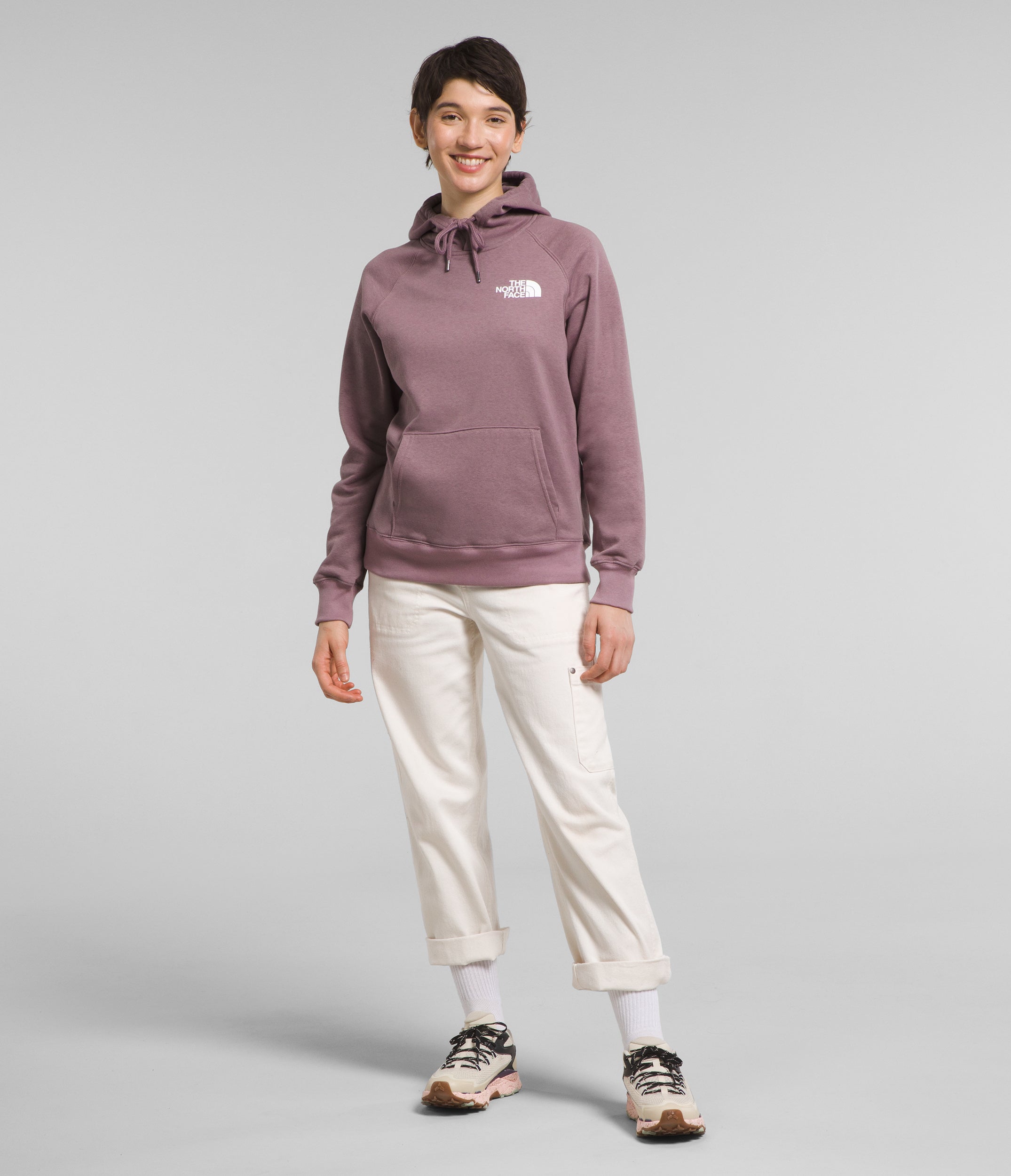 Women's Box NSE Pullover Hoodie - Soft & Stylish Sweatshirt for Casual Wear, Gym, and Outdoor Activities | NF0A7UON