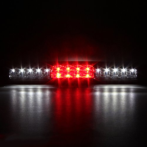 AKKON Red LED Light Tube Tail Brake Lights + 3rd High Mount Cargo Lamp for 2003-2007 Chevy Silverado & GMC Sierra Trucks - Enhanced Visibility & Safety for Night Driving & Cargo Hauling