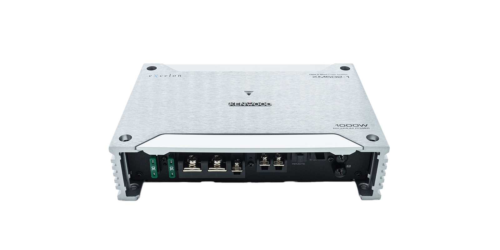 Kenwood XM502 1 Excelon X Series Mono Subwoofer Amplifier - 1000W High Power Car Audio Amp for Deep Bass | Perfect for Car Audio Systems & Home Theater Setups