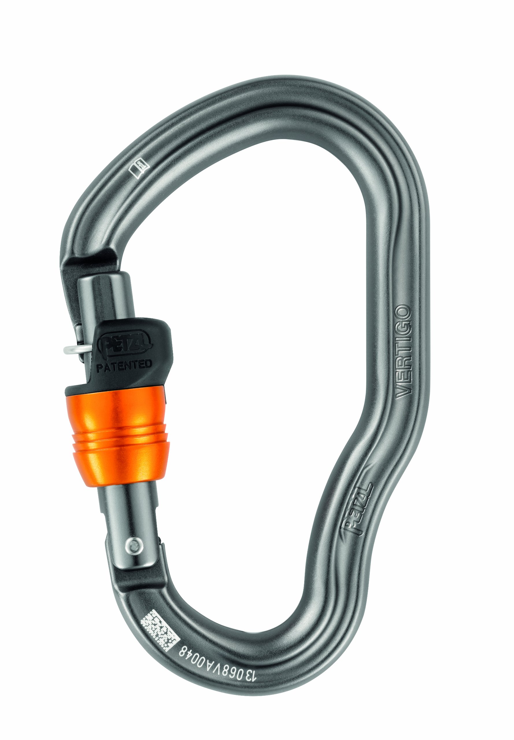 Petzl Vertigo Wire-Lock Carabiner - 10 Pack Climbing Gear for Lanyards & Safety Harnesses | Rock Climbing, Mountaineering & Work at Height Equipment