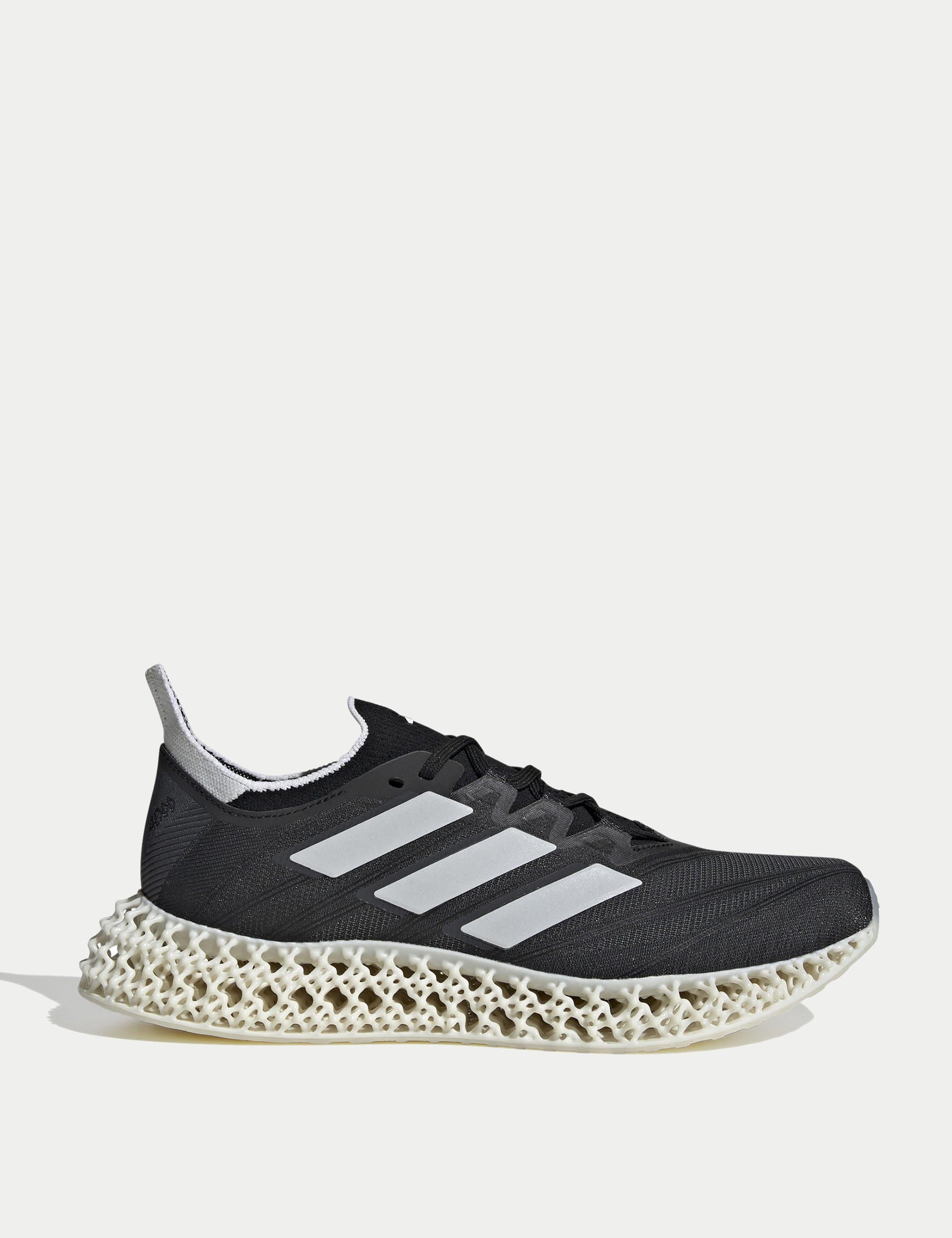 4DFWD 4 Running Shoes for Men & Women - Lightweight Breathable Mesh Sneakers with Cushioned Support - Core Black/Cloud White/Carbon - Perfect for Jogging, Gym Workouts & Daily Walking