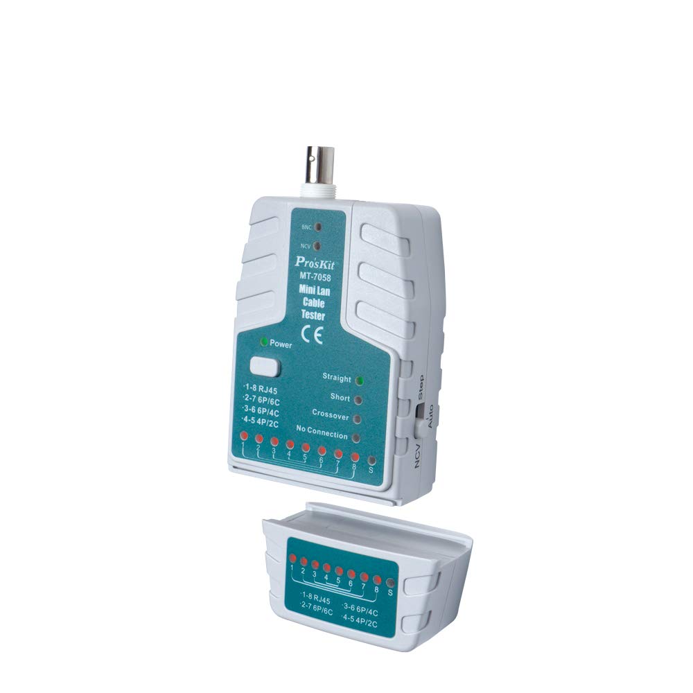 MT-7058 Mini LAN Cable Tester - Multifunctional Network Tester with Wire & Wireless Cable Tracking - Perfect for Home, Office & IT Network Maintenance