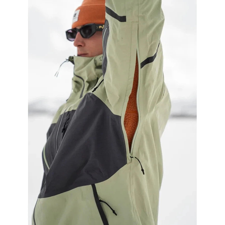 Armada Men's Grands 3L Waterproof Ski Jacket 2025 - Lightweight Winter Jacket for Skiing, Snowboarding & Outdoor Adventures