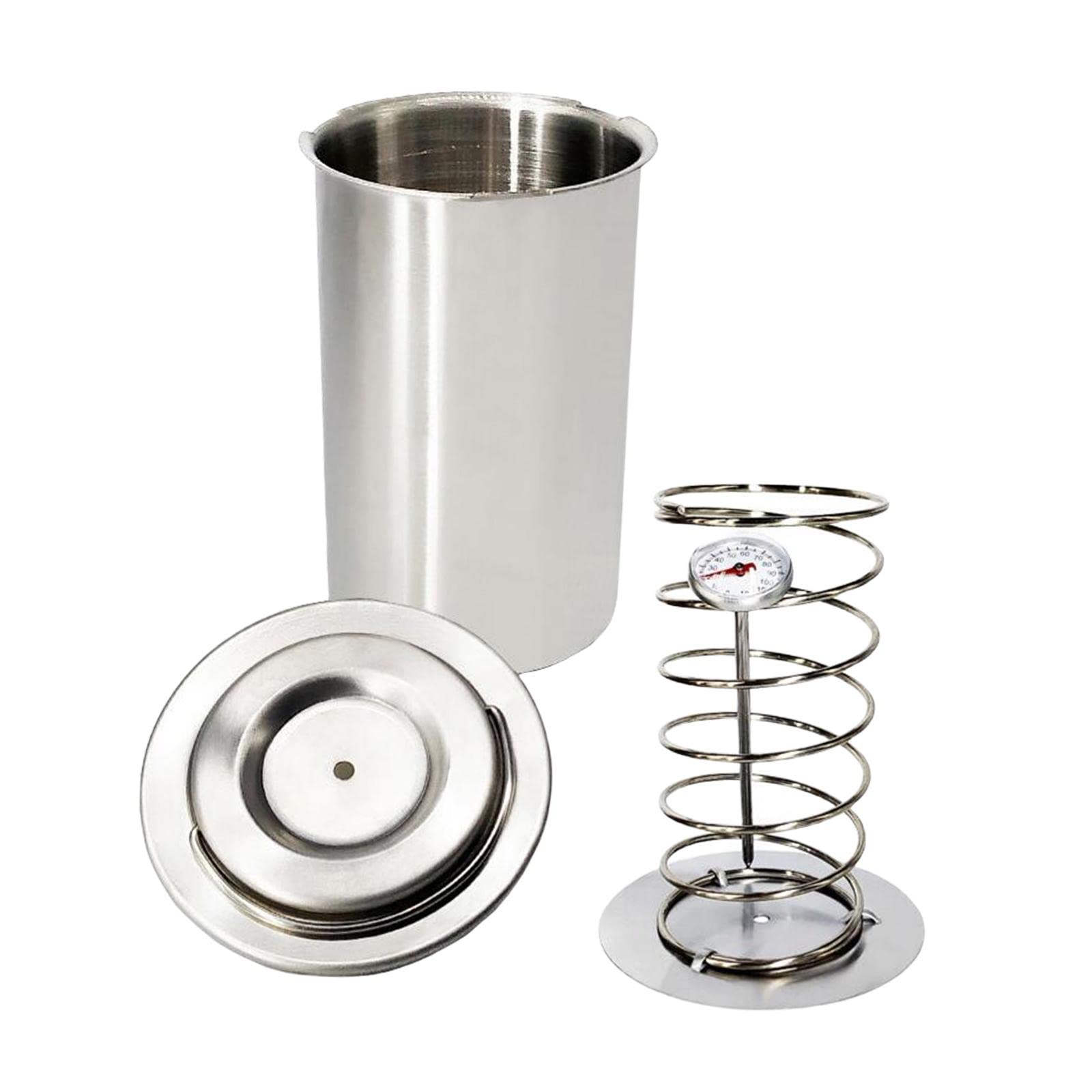 Stainless Steel Meat Press Sandwich Maker - 7.1 Inch Height, 3.94 Inch Diameter - Professional Kitchen Tool for Burgers, Paninis & BBQ - Perfect for Home Cooking, Restaurants & Outdoor Grilling