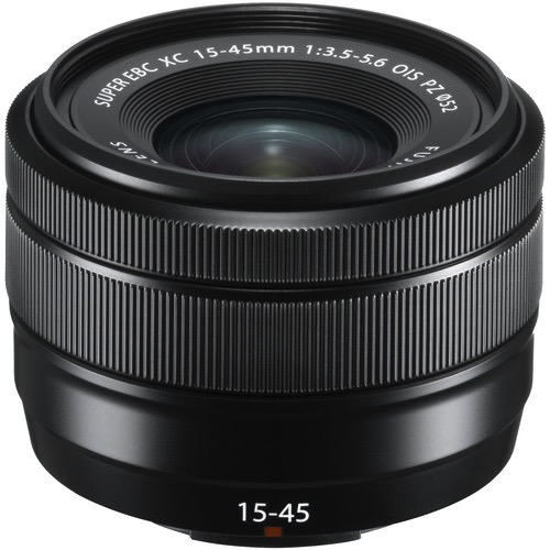 Fujifilm XC 15-45mm f/3.5-5.6 OIS PZ Zoom Lens for X-Mount Cameras (Black) - Perfect for Travel, Vlogging & Everyday Photography