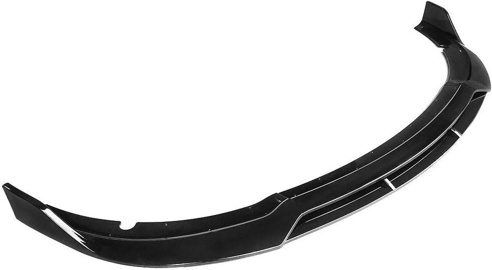 2015-2023 Dodge Charger SRT V2 Style Front Bumper Lip Kit - ABS Material 4-Piece Set Glossy Black - Aggressive Exterior Upgrade for Street Racing & Car Shows