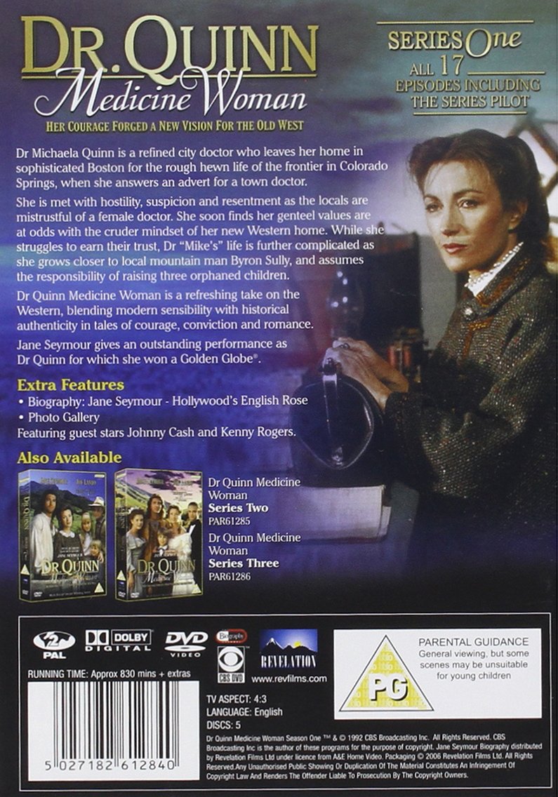 Dr. Quinn Medicine Woman - Complete Season 1 DVD | Historical Drama Series | Perfect for Western Fans & Family Movie Nights