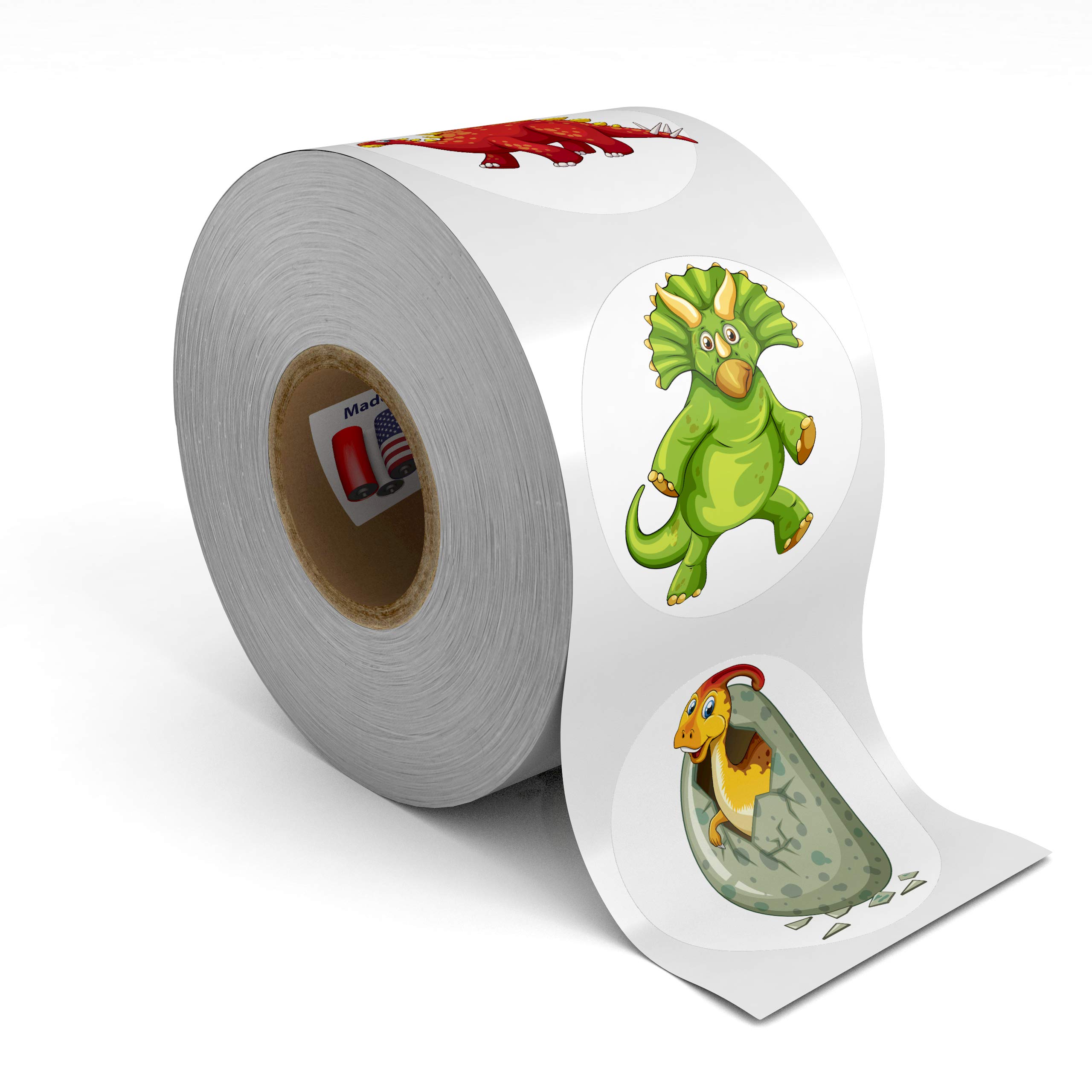 500 Premium Stickers for Kids - Puppies, Kittens, Emoji, Smileys, Trucks, Dinos, Safari, Farm & Space - 1.5