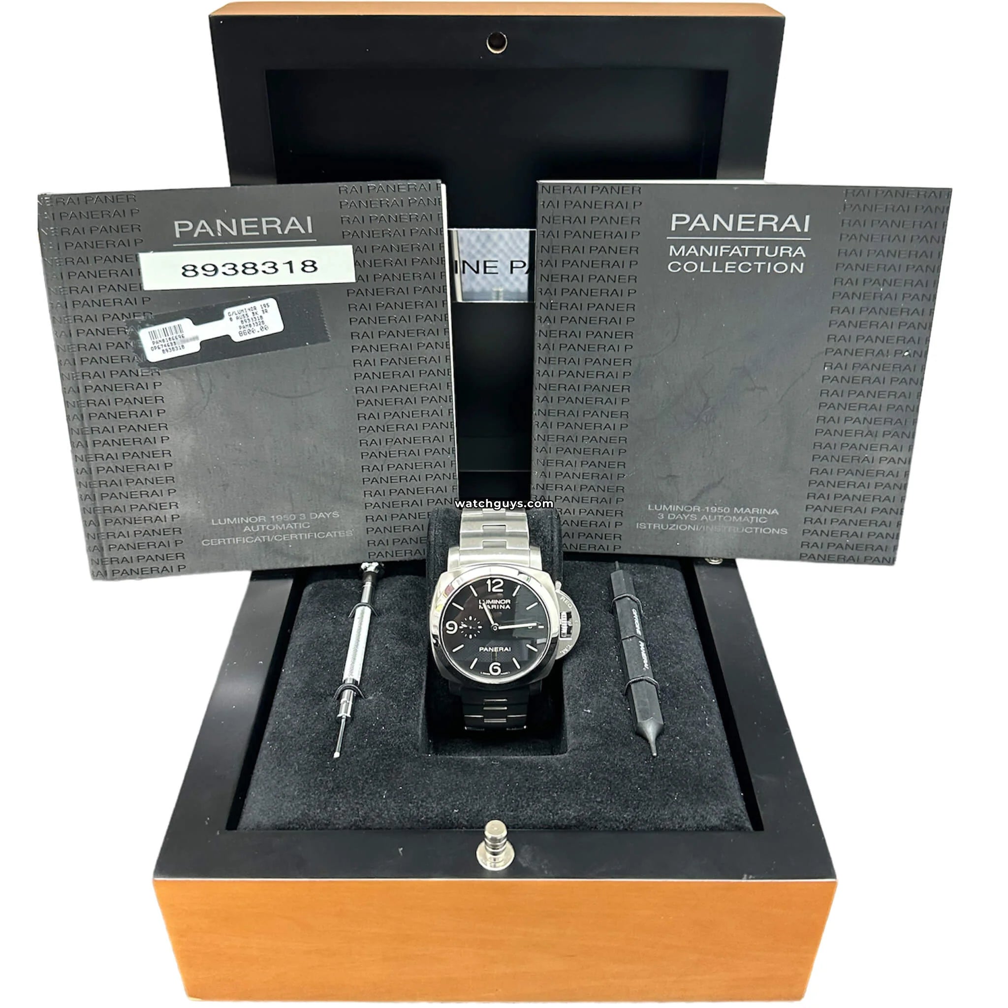 Panerai Luminor Marina 1950 3 Days Automatic Men's Watch PAM 328 - Luxury Dive Watch for Professional & Casual Wear