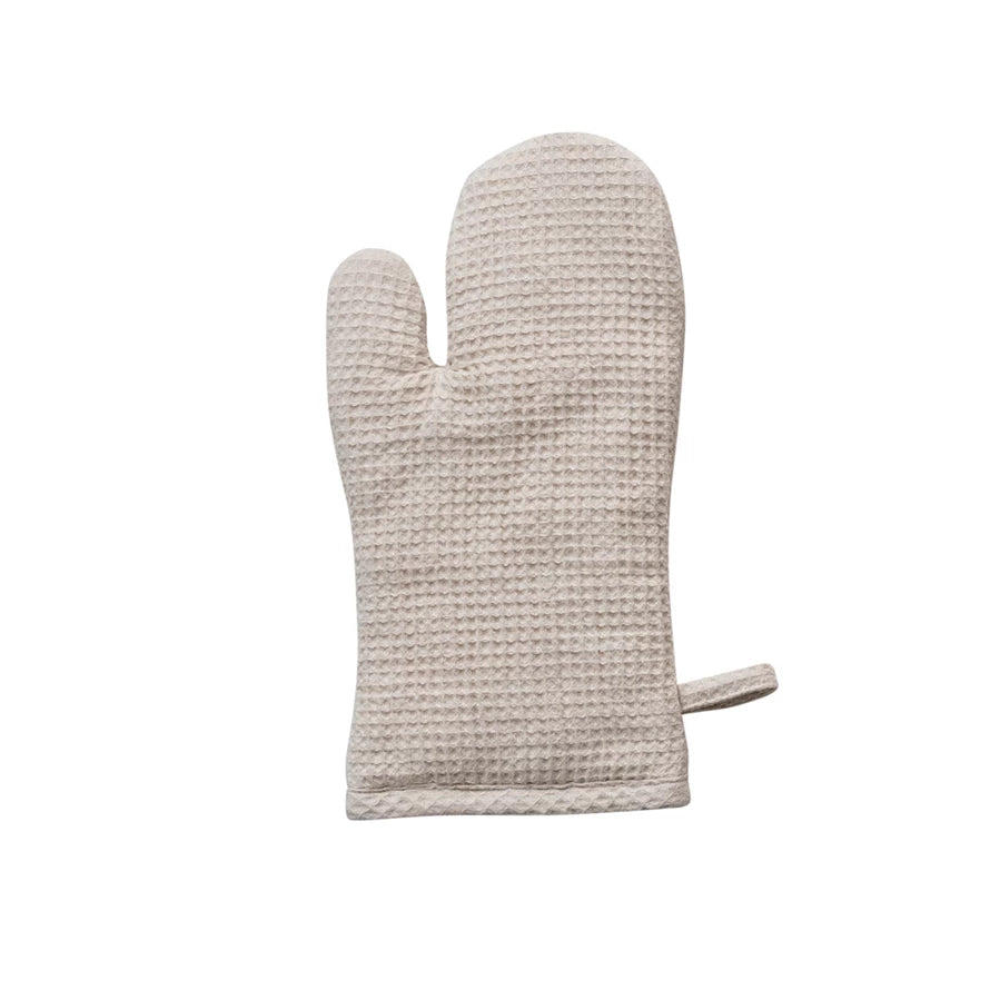 Premium Heat-Resistant Oven Mitts in Cream - Soft & Durable Kitchen Gloves for Baking, Grilling, and Cooking - Perfect for Home Chefs & BBQ Enthusiasts