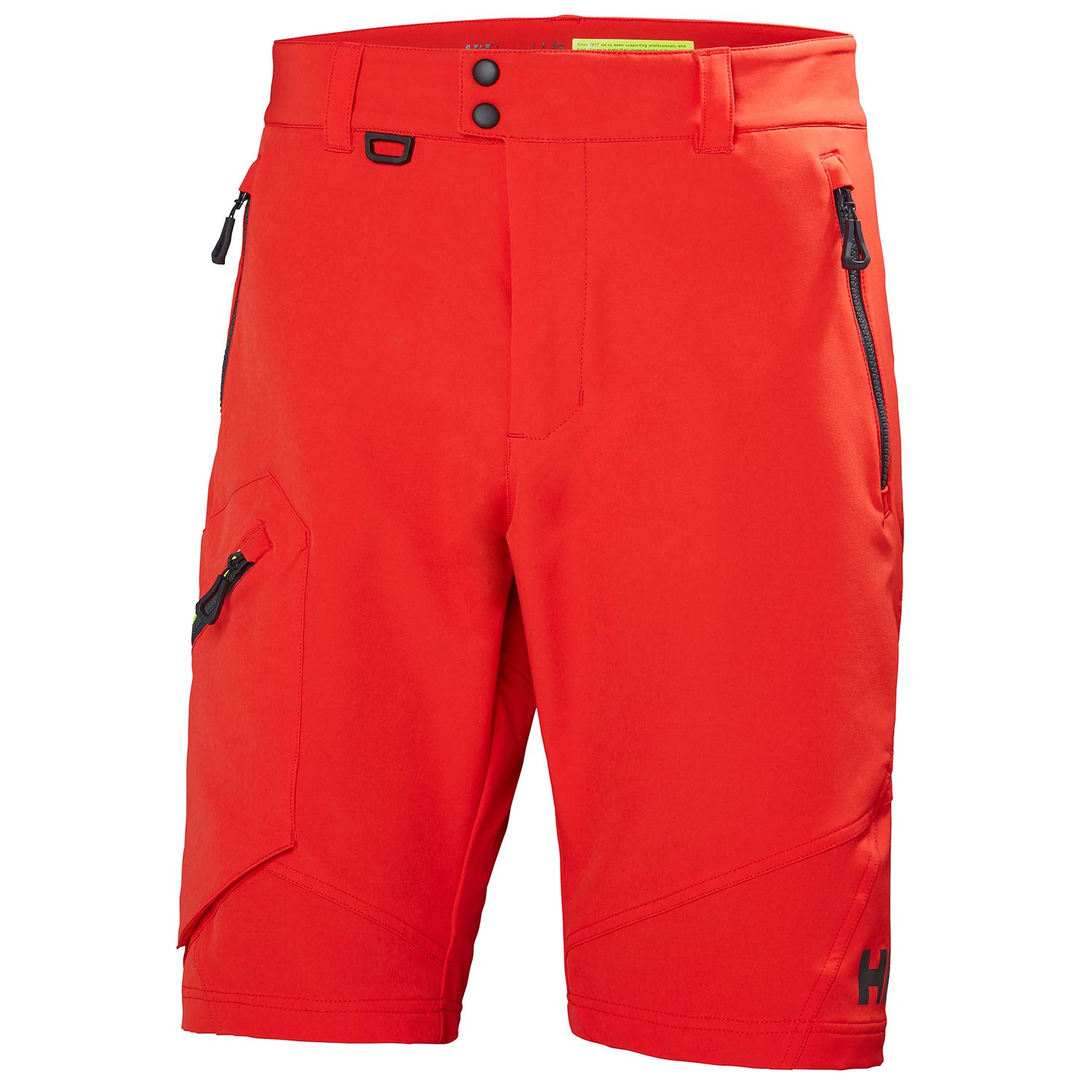 Helly Hansen Men's HP Softshell Shorts - Water-Resistant, Breathable Outdoor Shorts for Hiking, Running & Casual Wear