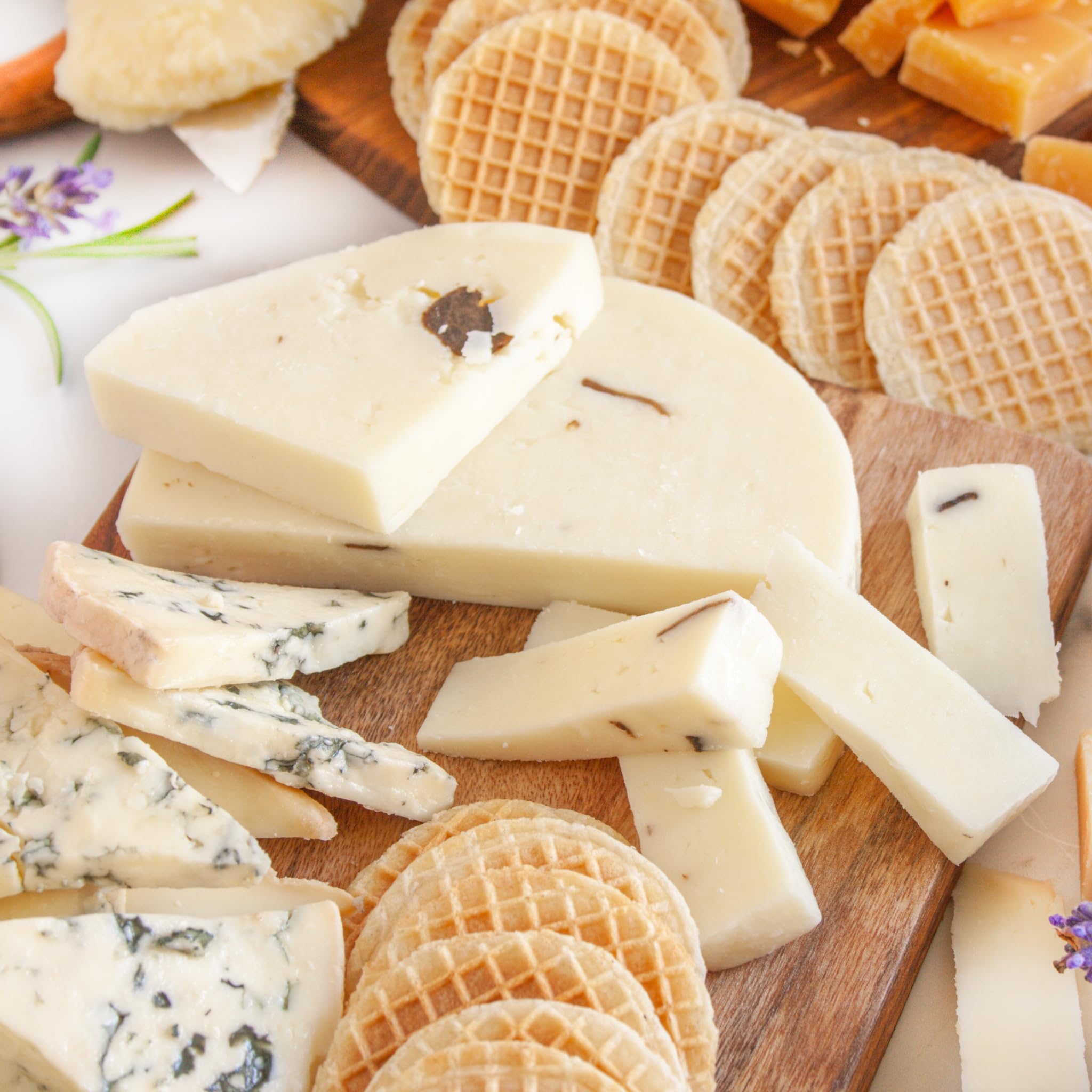 Luxury Gourmet Cheese Gift Box - 8.5 lbs Premium French, Italian & International Cheeses with Truffles & Snacks | Perfect for Holiday Gifts, Corporate Events & Wine Pairings