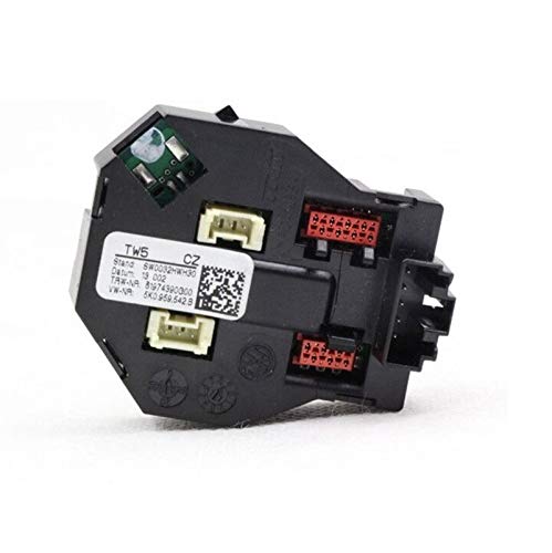 Multifunction Steering Wheel Switch Control Module Compatible with VW Jetta, Caddy, Touran, Tiguan, Golf 6 MK6, EOS, Amarok, Seat Ibiza 5K0 959 542 B - Easy Installation & Enhanced Driving Control