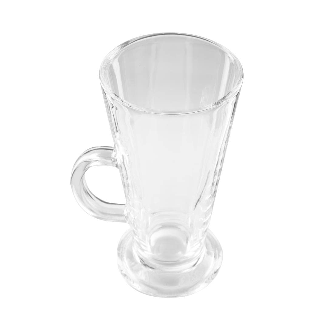 12-Piece 285ml (10oz) Latte Glasses Set - Durable Toughened Glass Tumblers 150x80mm for Coffee, Tea, Milk - Perfect for Restaurants, Cafes & Home Use