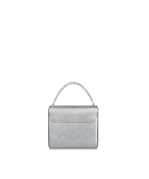 LV Twist MM Handbag in Argento Silver - Elegant Designer Shoulder Bag for Women | Perfect for Work, Parties & Everyday Use