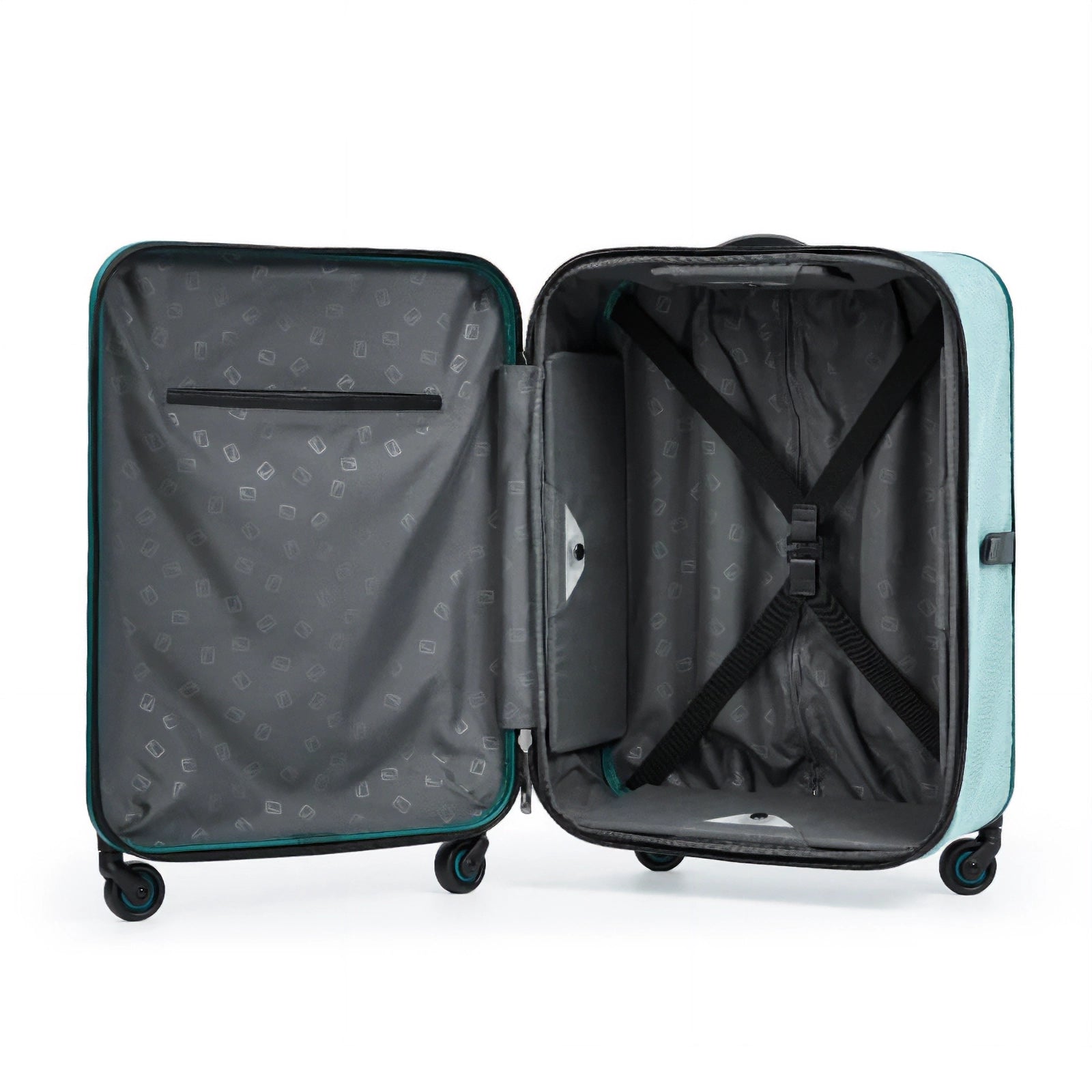 Collapsible Pebble Suitcase 20 - Expandable Carry On Luggage for Travel | Perfect for Airplane, Business Trips & Weekend Getaways