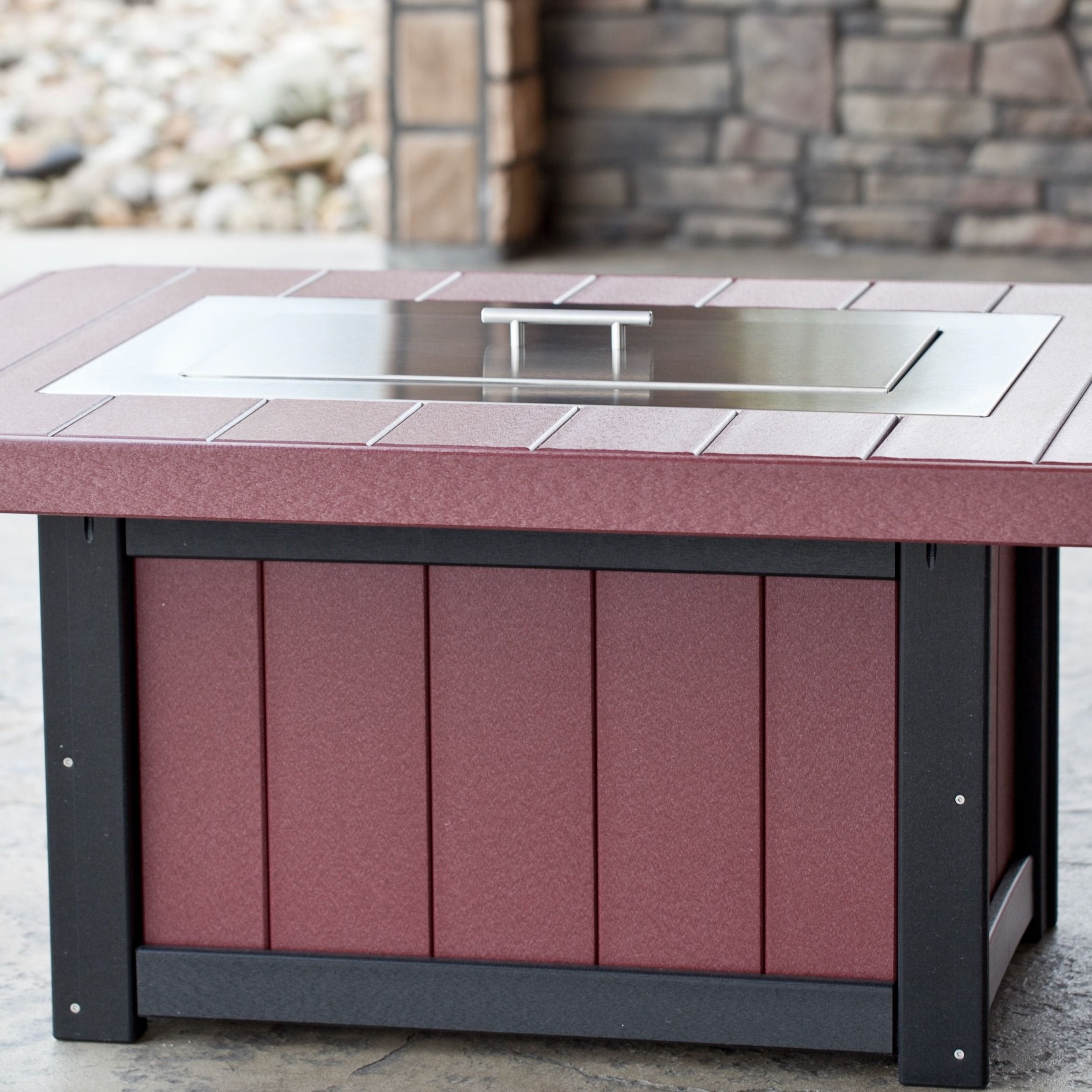 Lumin Fire Table Accessories Set - Premium Outdoor Fire Pit Tools for Patio, Deck & Backyard - Enhance Camping, BBQ & Garden Gatherings
