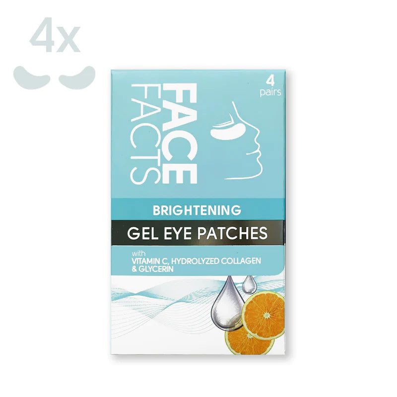 Brightening Gel Eye Patches for Dark Circles & Puffiness - Hydrating Under Eye Treatment for Wrinkles & Fine Lines - Perfect for Skincare Routine & Travel